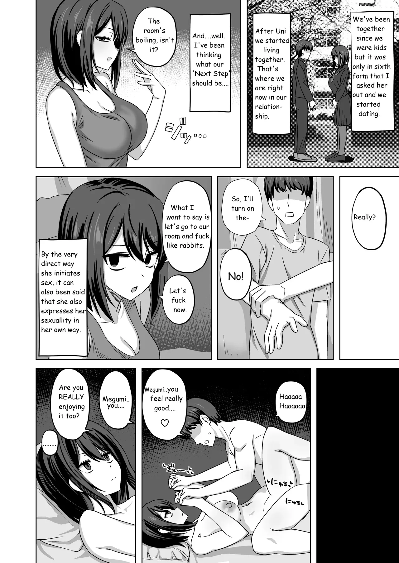 Expressionless Cuckolding with Netorase page 4