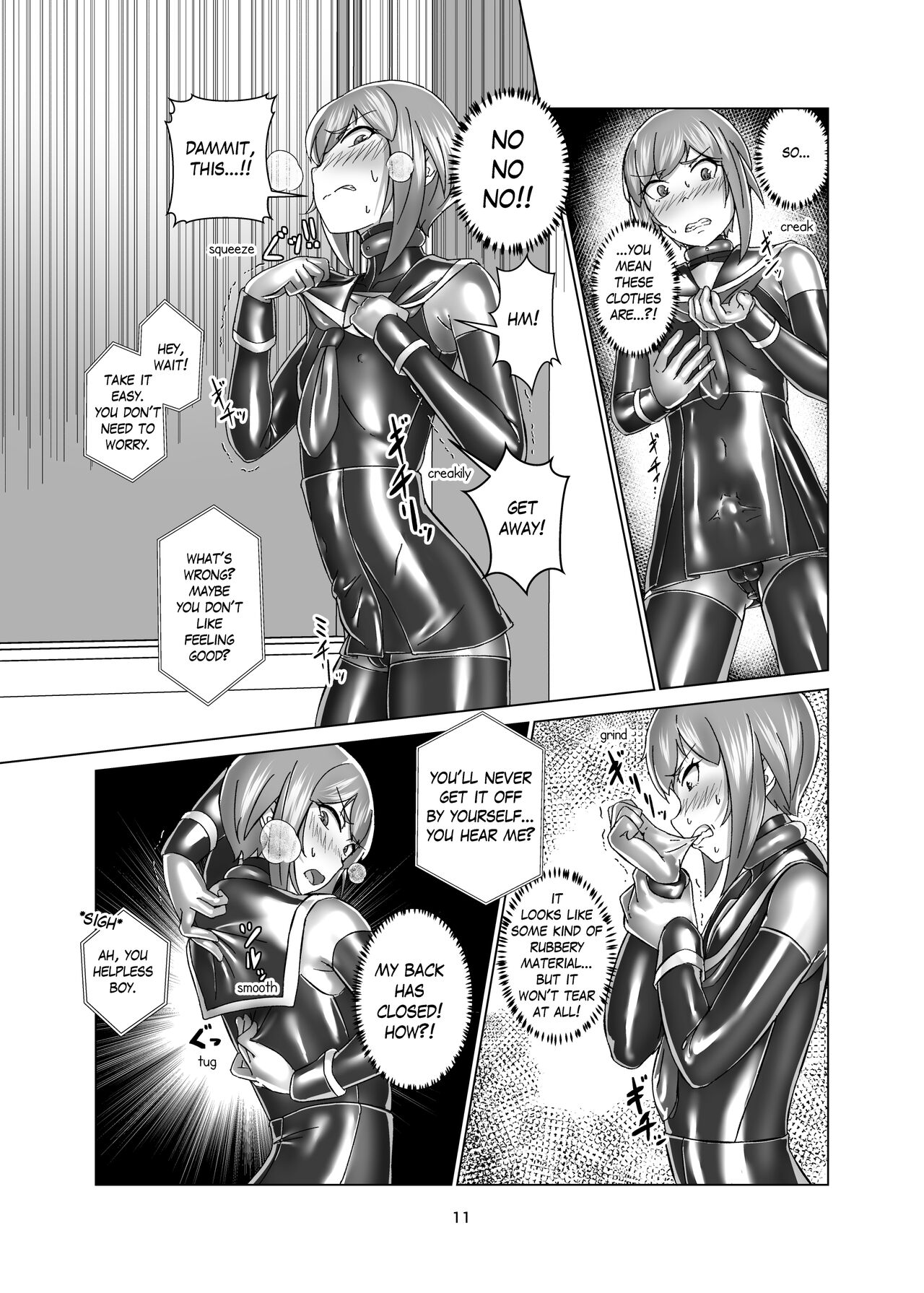 Extreme Bondage and MESUIKI Costume Test with YOU page 11