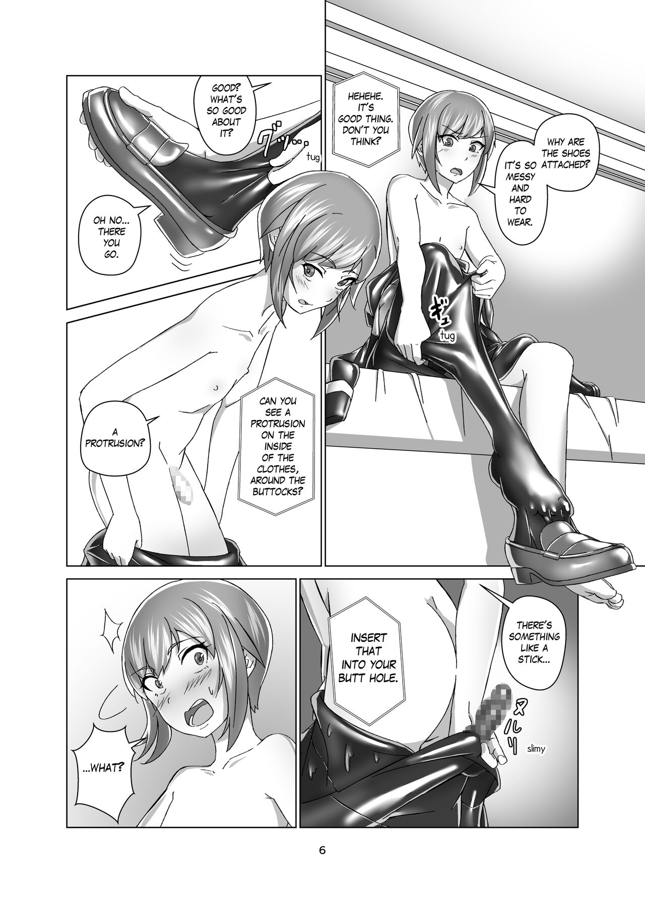 Extreme Bondage and MESUIKI Costume Test with YOU page 6