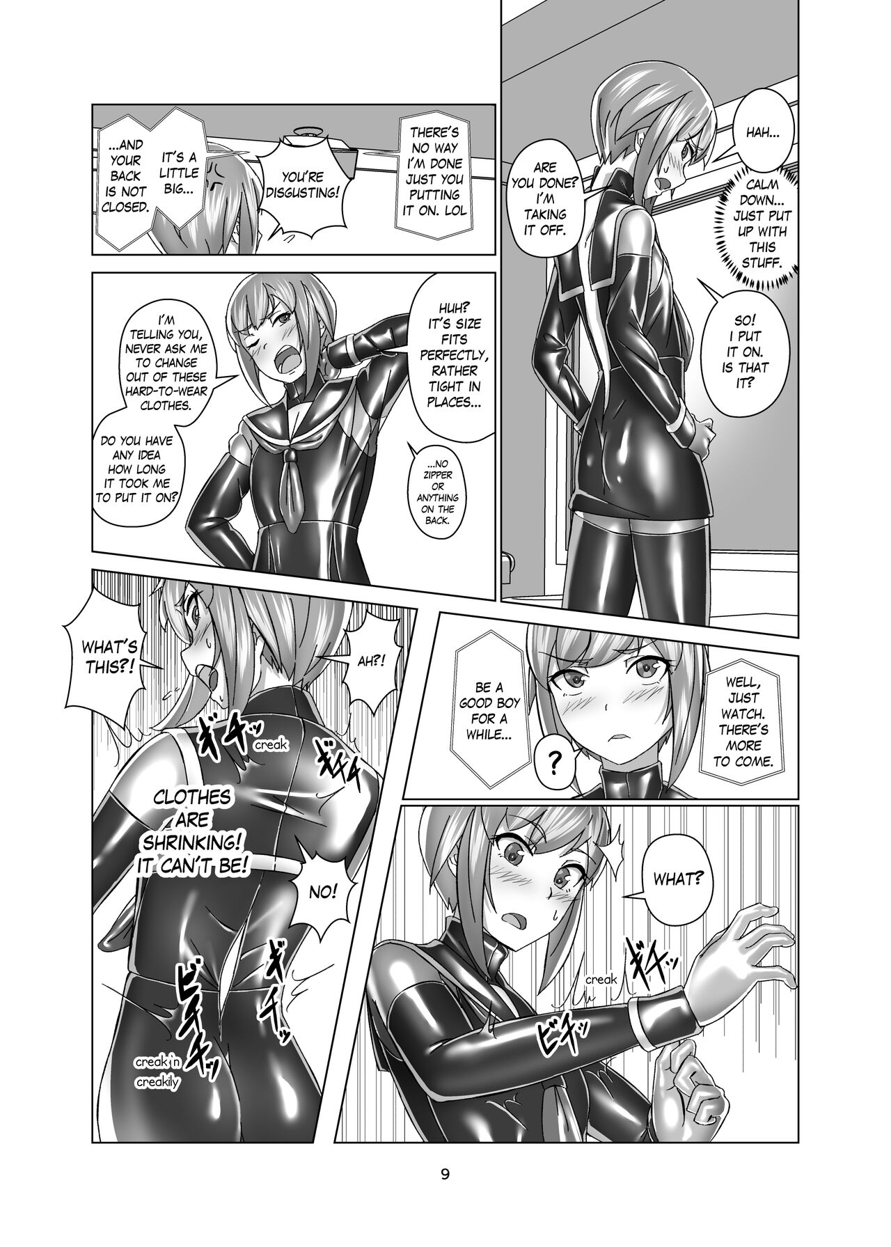 Extreme Bondage and MESUIKI Costume Test with YOU page 9