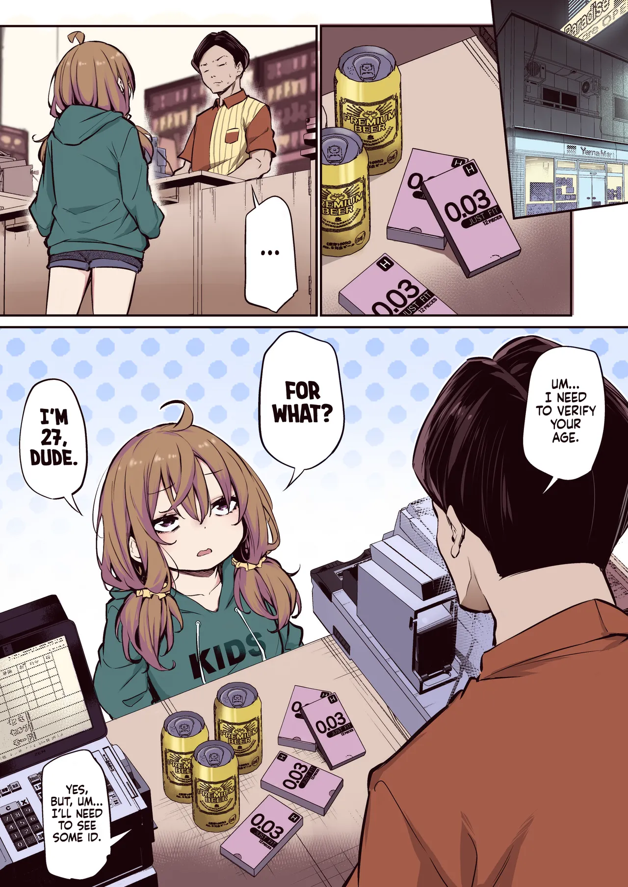 Extreme Height Gap Couple 1-2 page 1