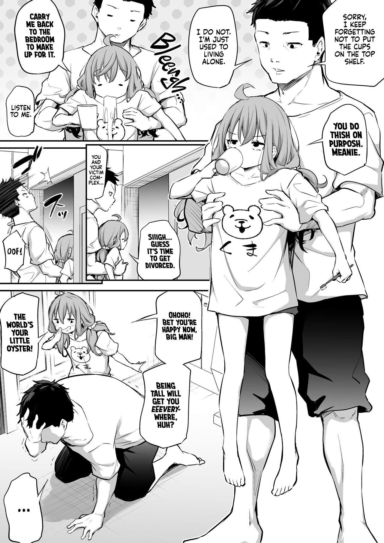 Extreme Height Gap Couple page 12