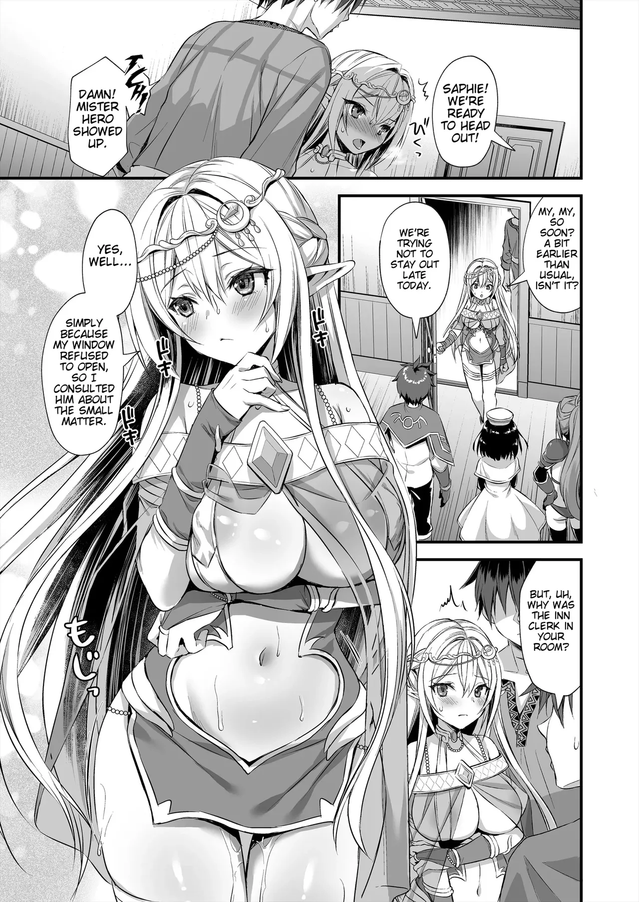 Eyeing the Hot Elf in Another World page 6