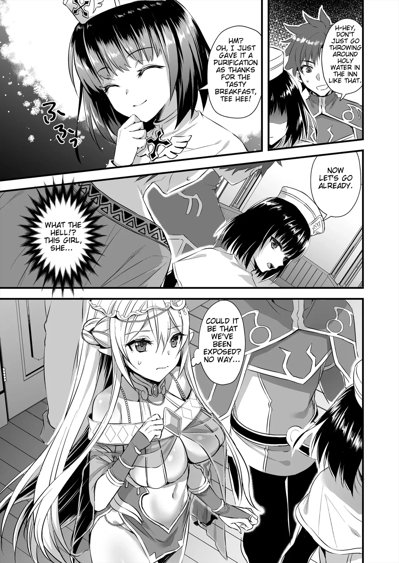 Eyeing the Hot Elf in Another World page 8