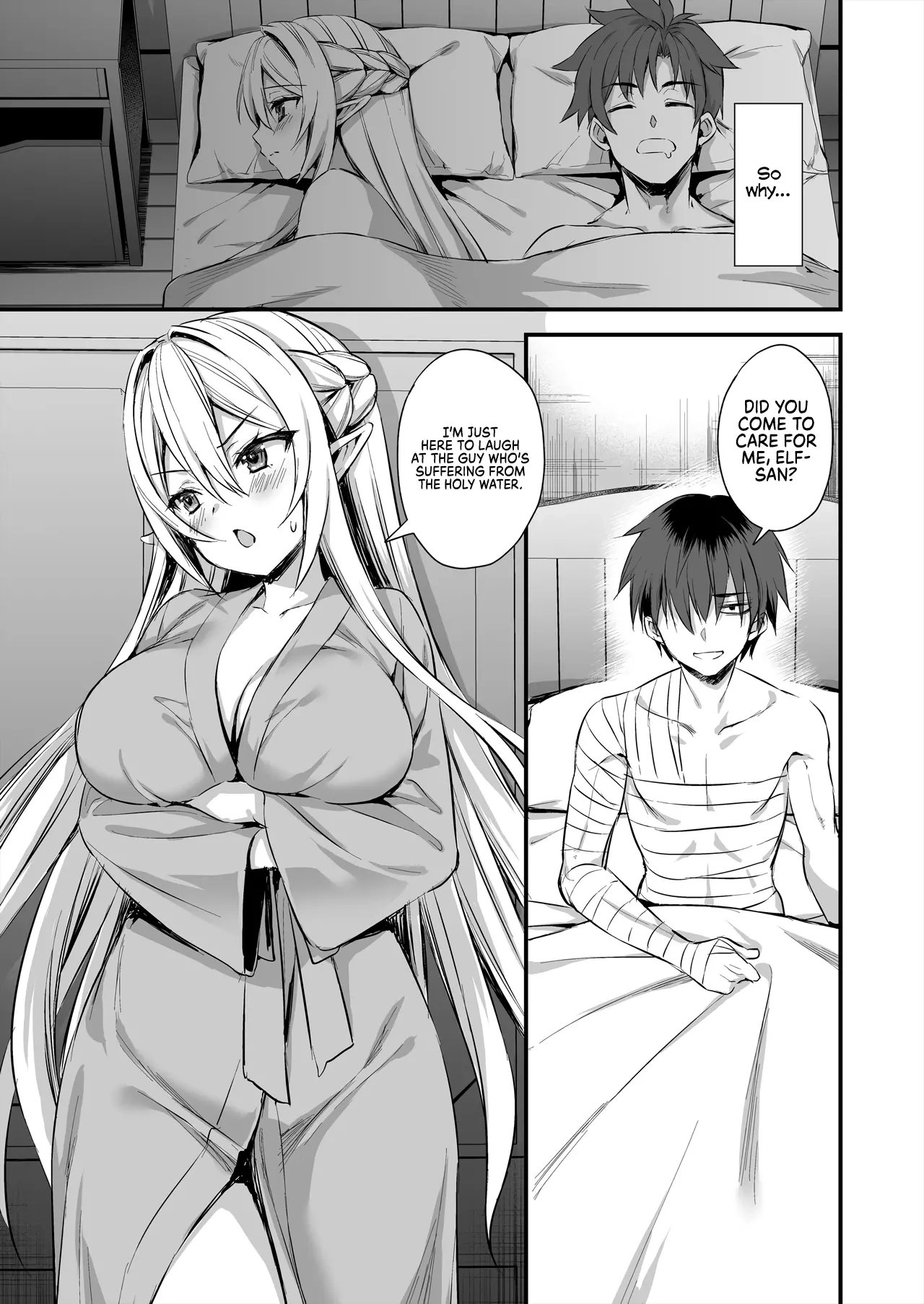 Eyeing the Hot Elf in Another World page 28