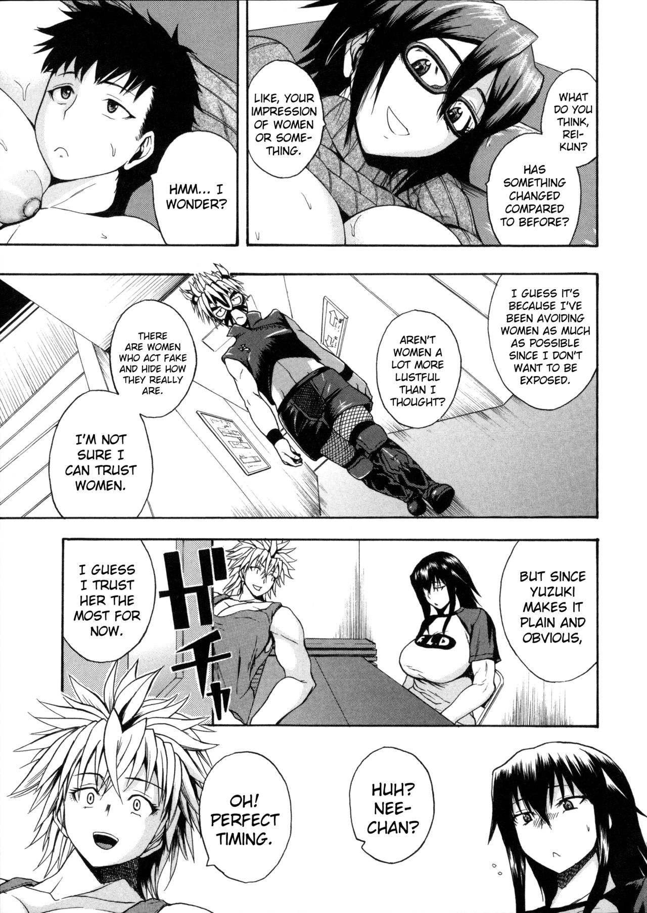 Faint in Agony Bodylock ~I'll make you cum on the count of 3~ page 132