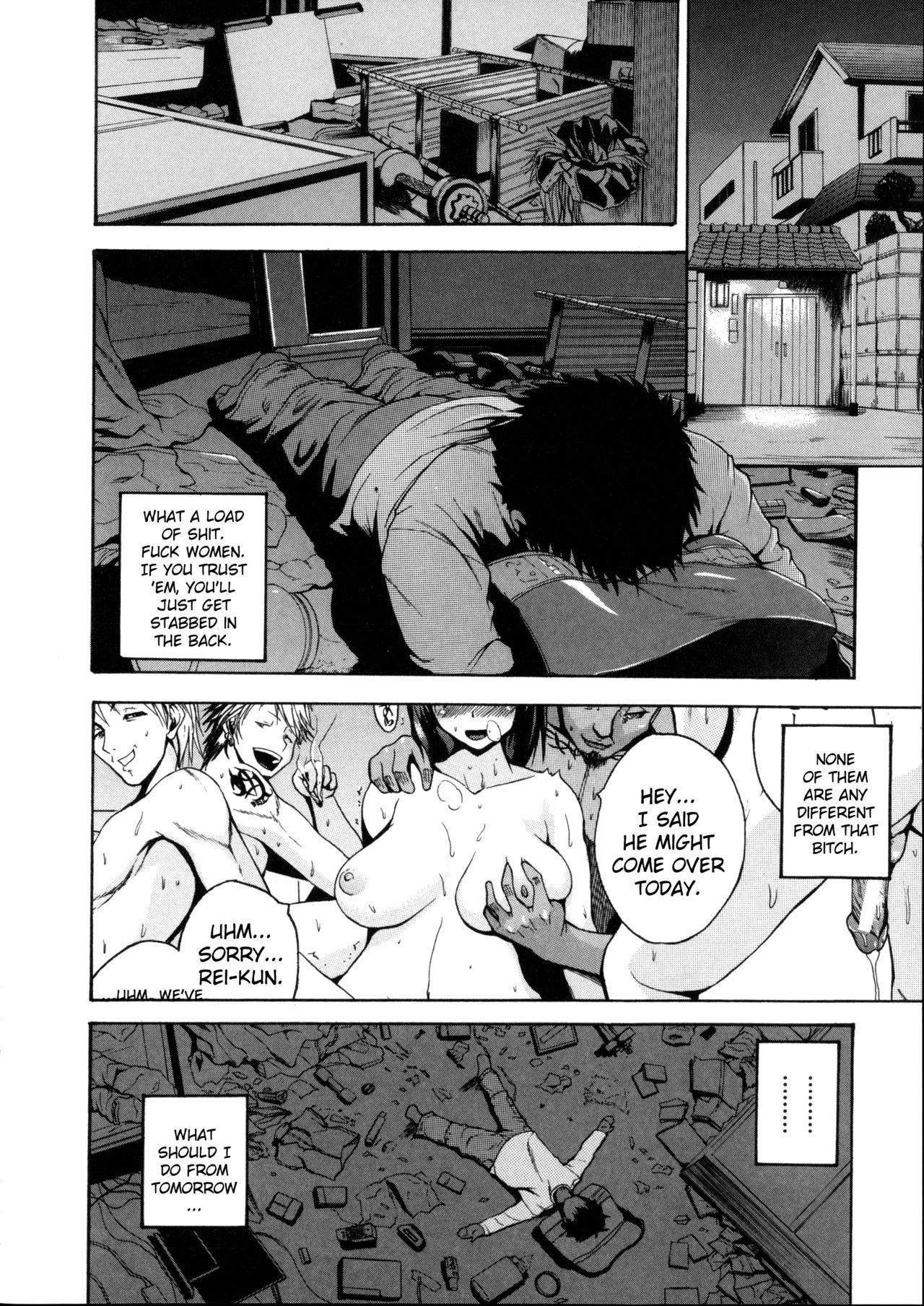 Faint in Agony Bodylock ~I'll make you cum on the count of 3~ page 135