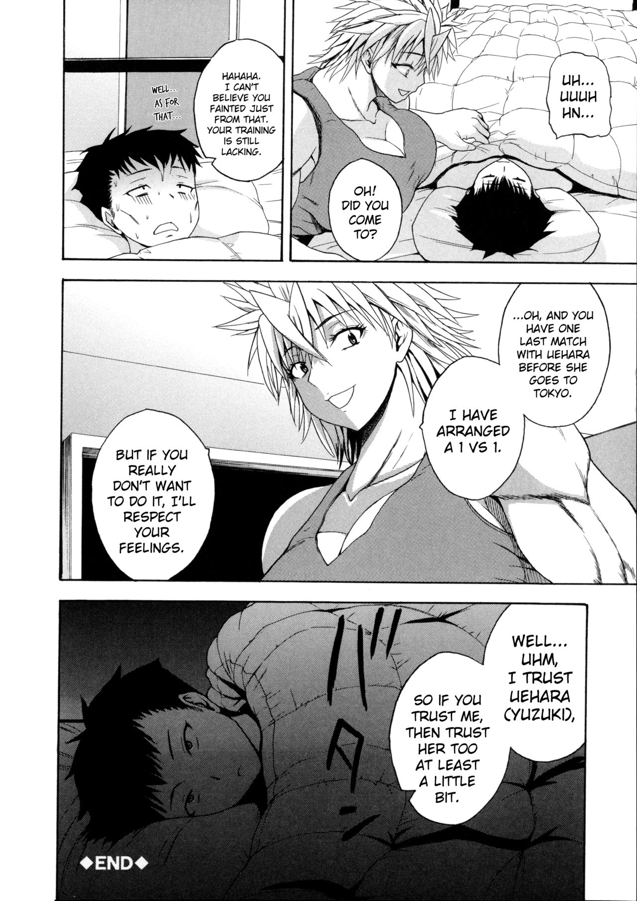 Faint in Agony Bodylock ~I'll make you cum on the count of 3~ page 149