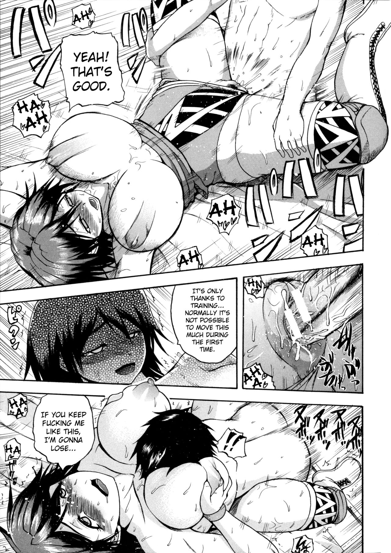 Faint in Agony Bodylock ~I'll make you cum on the count of 3~ page 36