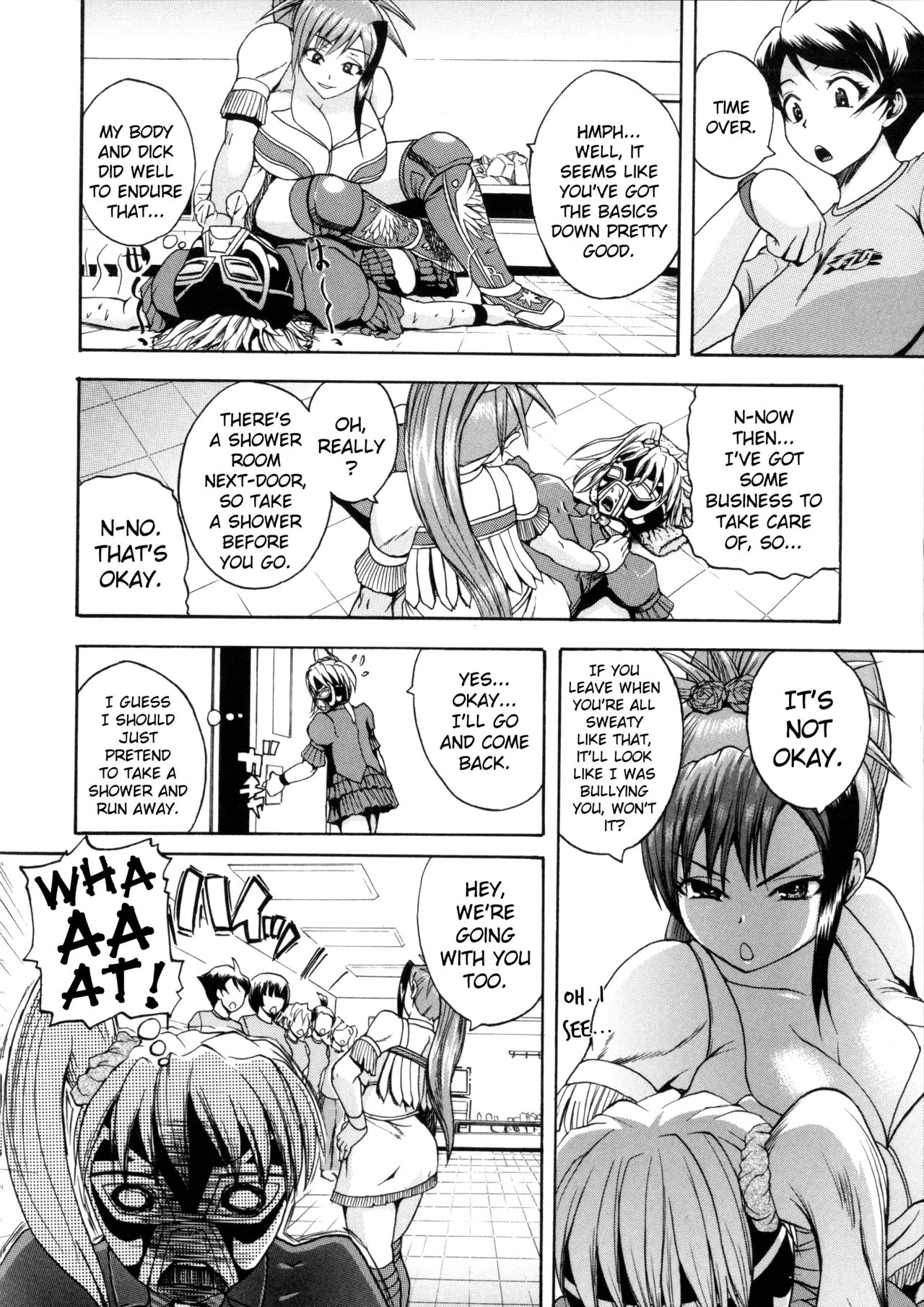 Faint in Agony Bodylock ~I'll make you cum on the count of 3~ page 55