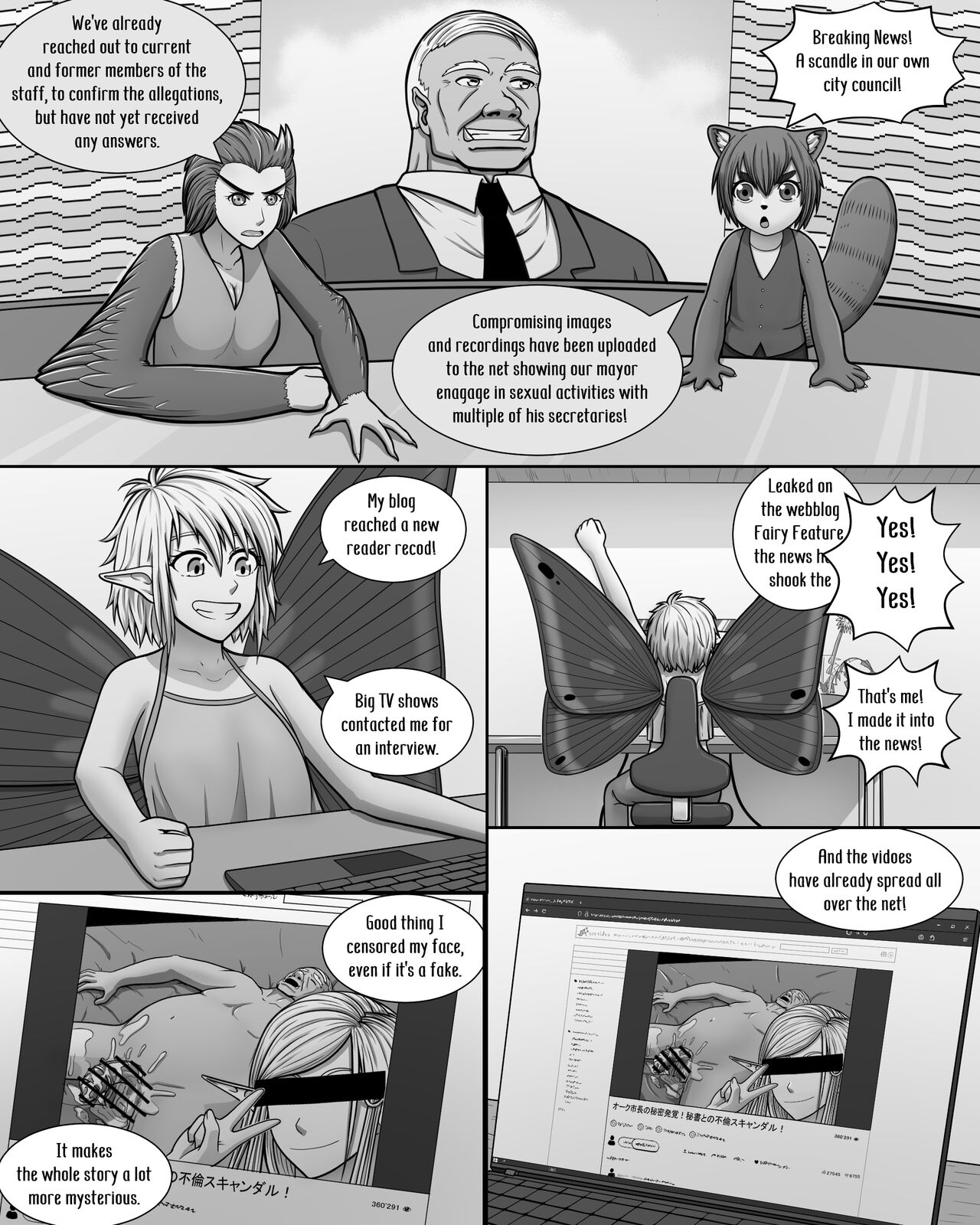 Fairy Feature: The Mayor's secret page 47