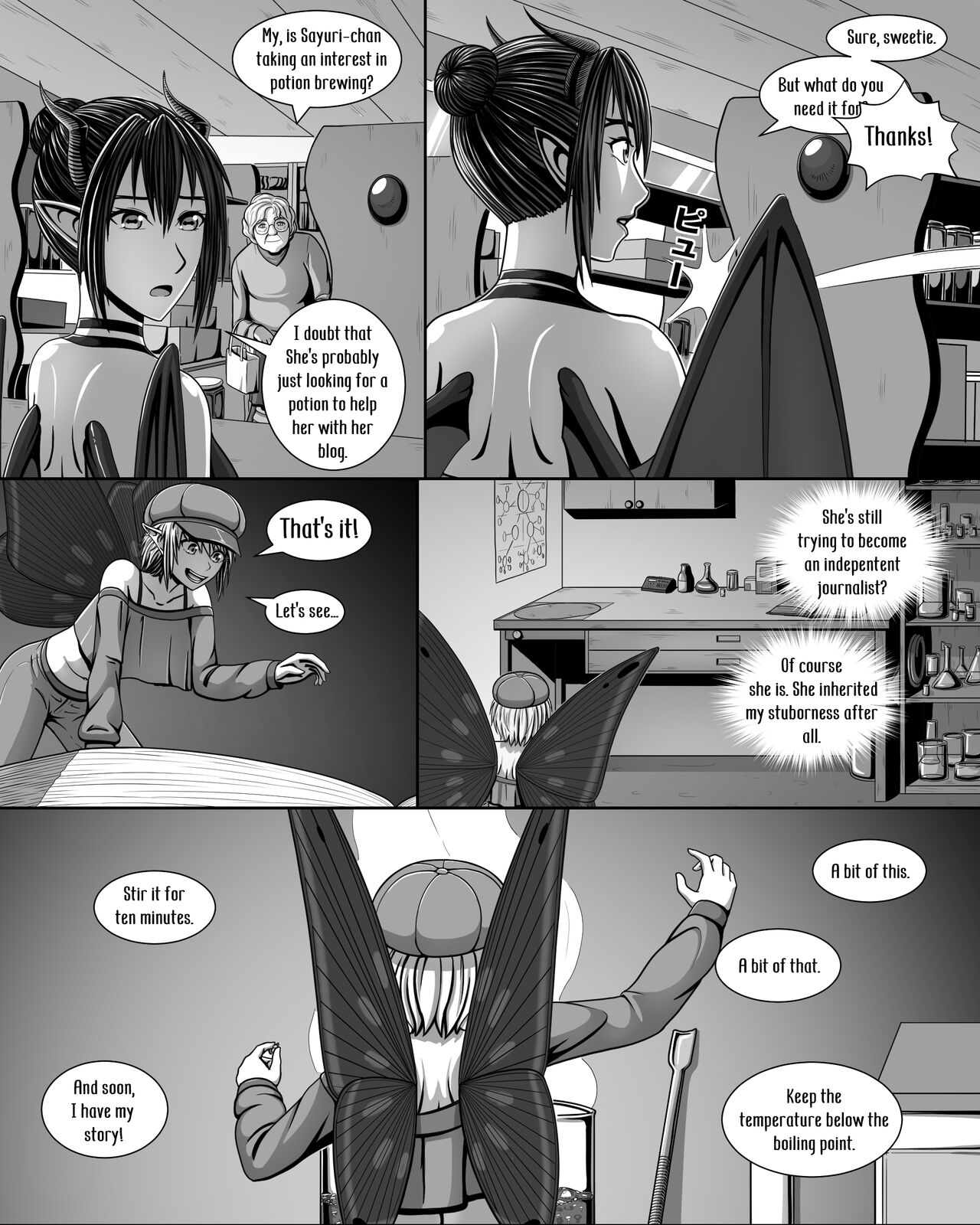 Fairy Feature: The Mayor's secret page 9