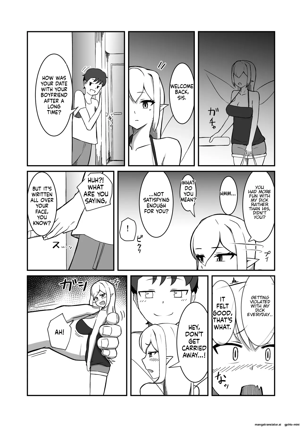 Fairy-zoku no Onee-chan wa Boku no Senyou Onaho Yousei page 34