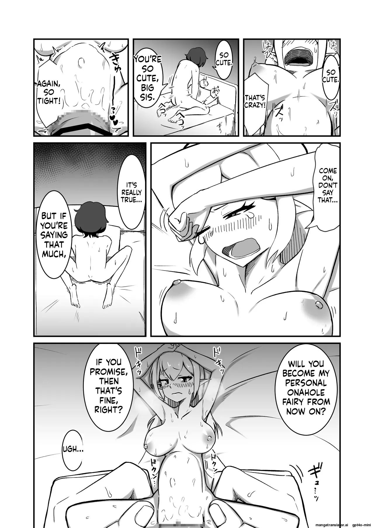 Fairy-zoku no Onee-chan wa Boku no Senyou Onaho Yousei page 41