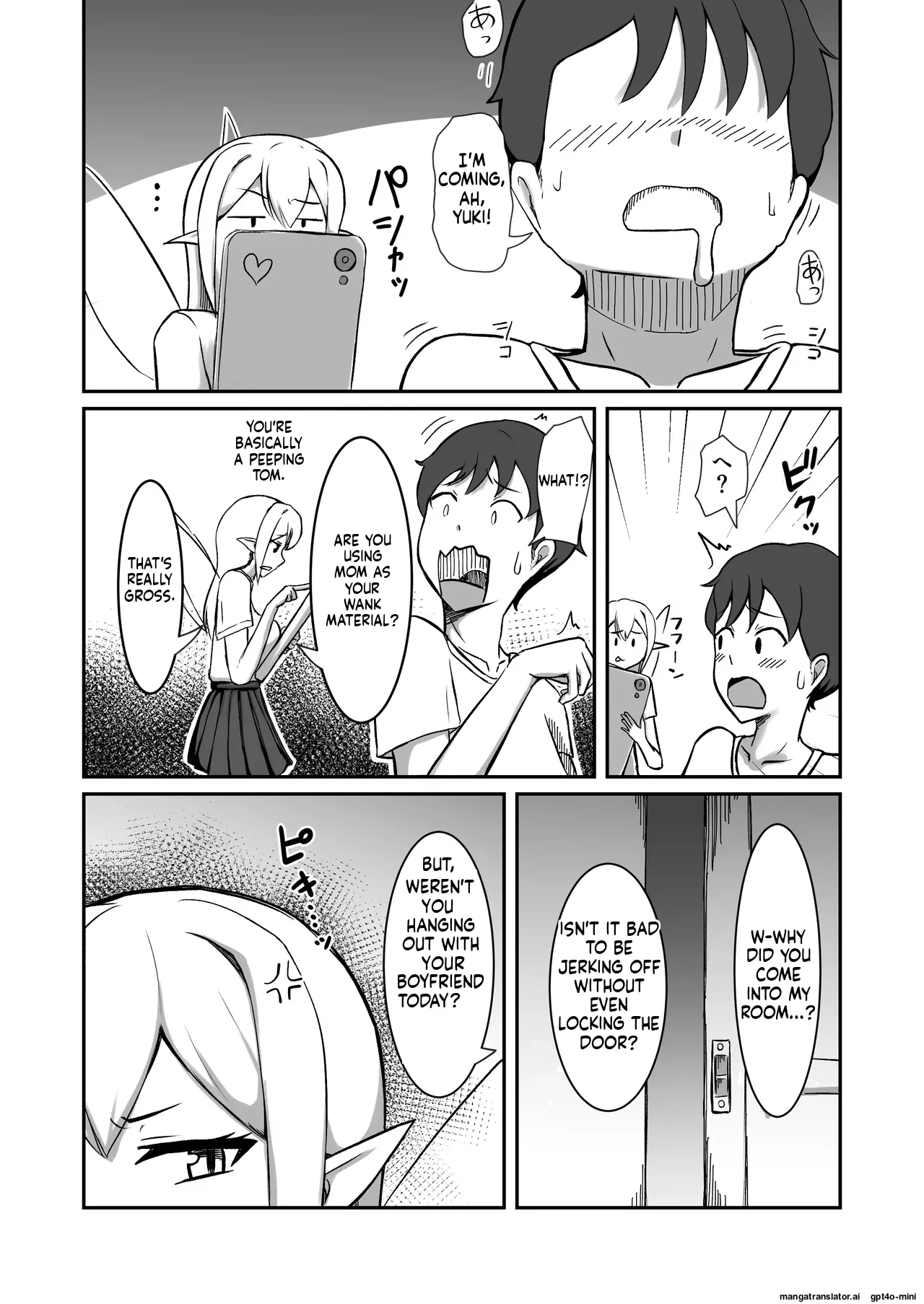 Fairy-zoku no Onee-chan wa Boku no Senyou Onaho Yousei page 8