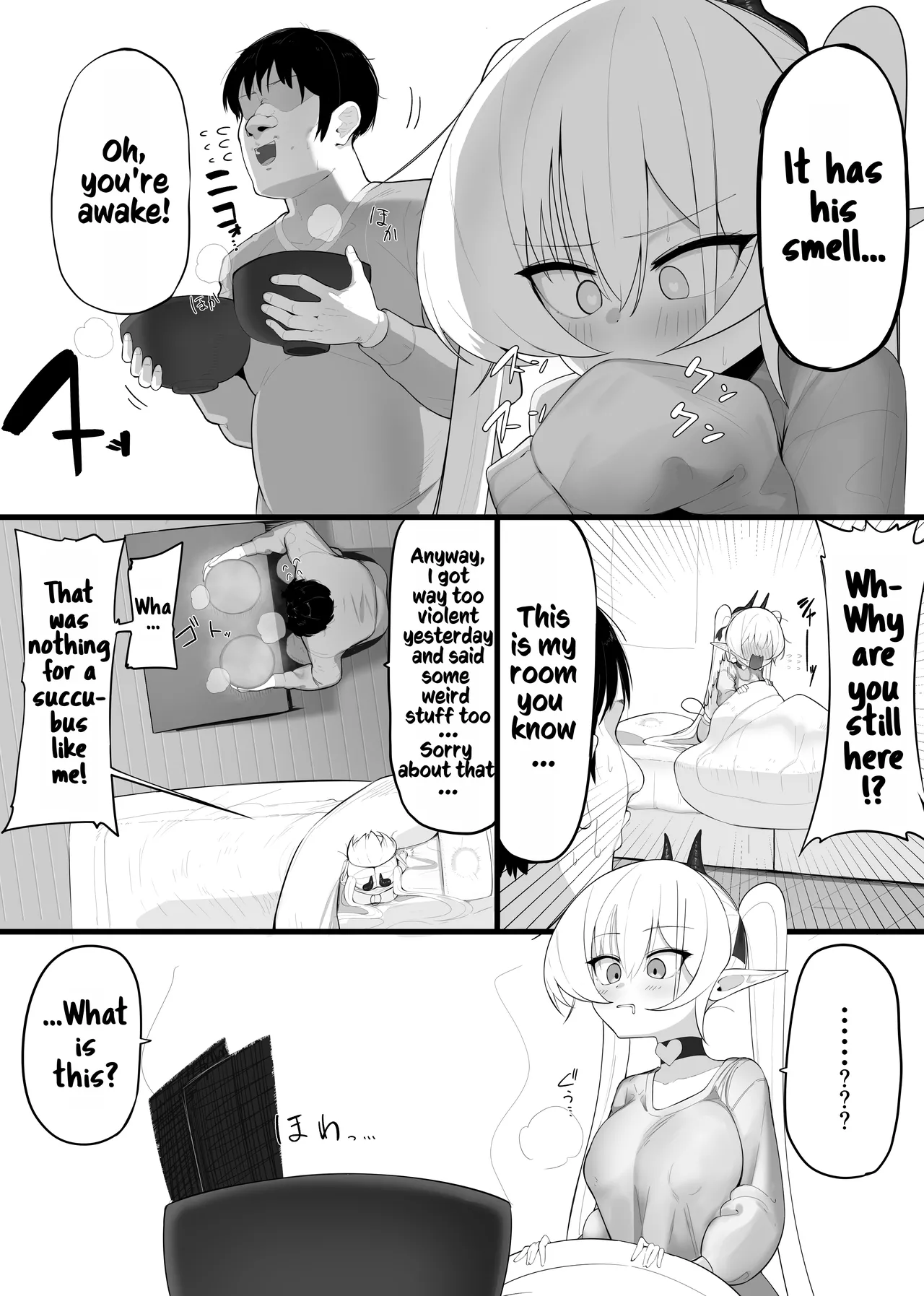 Fall prey to a succubus! 1+2+bonus page 42