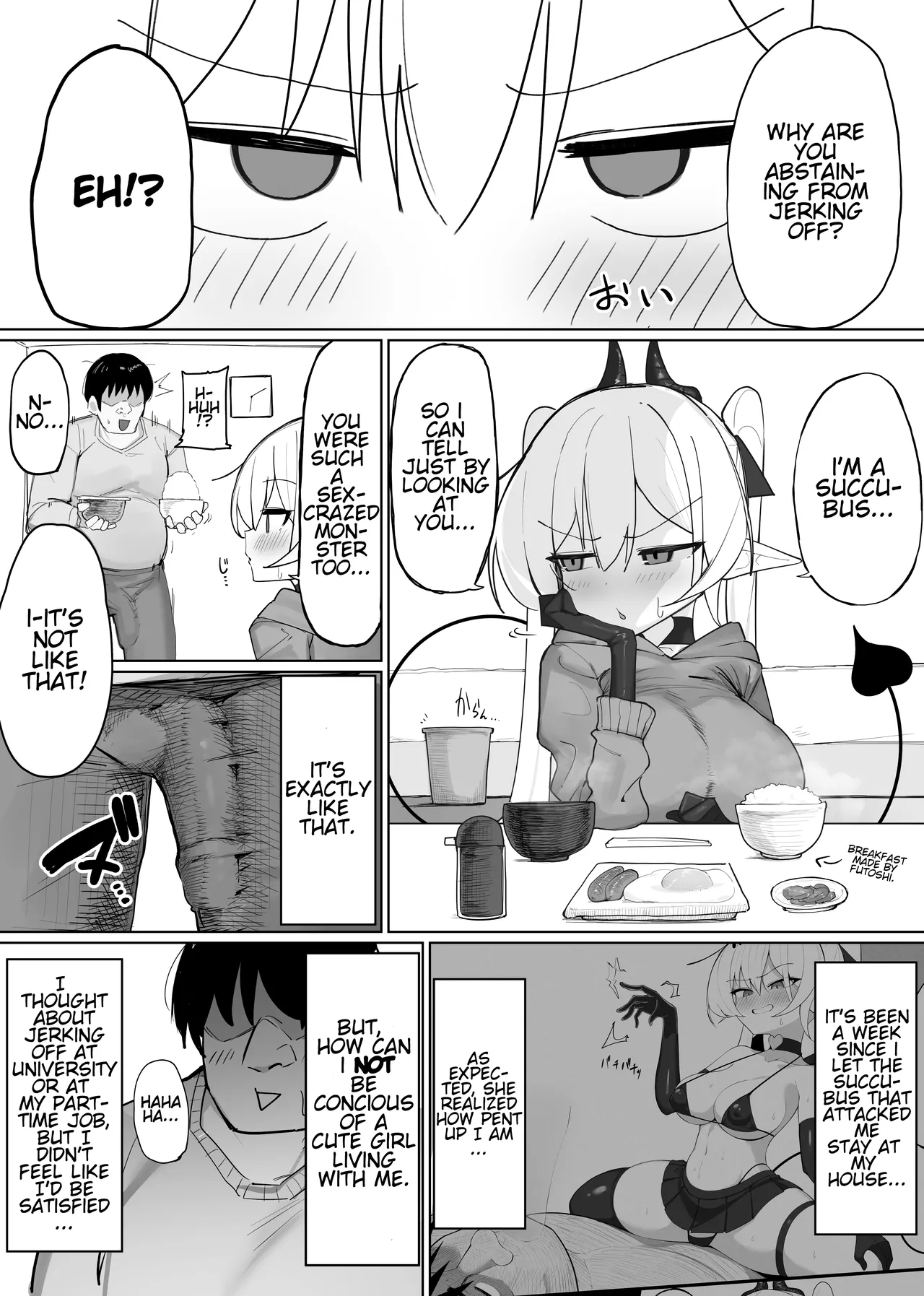 Fall prey to a succubus! 1+2+bonus page 48