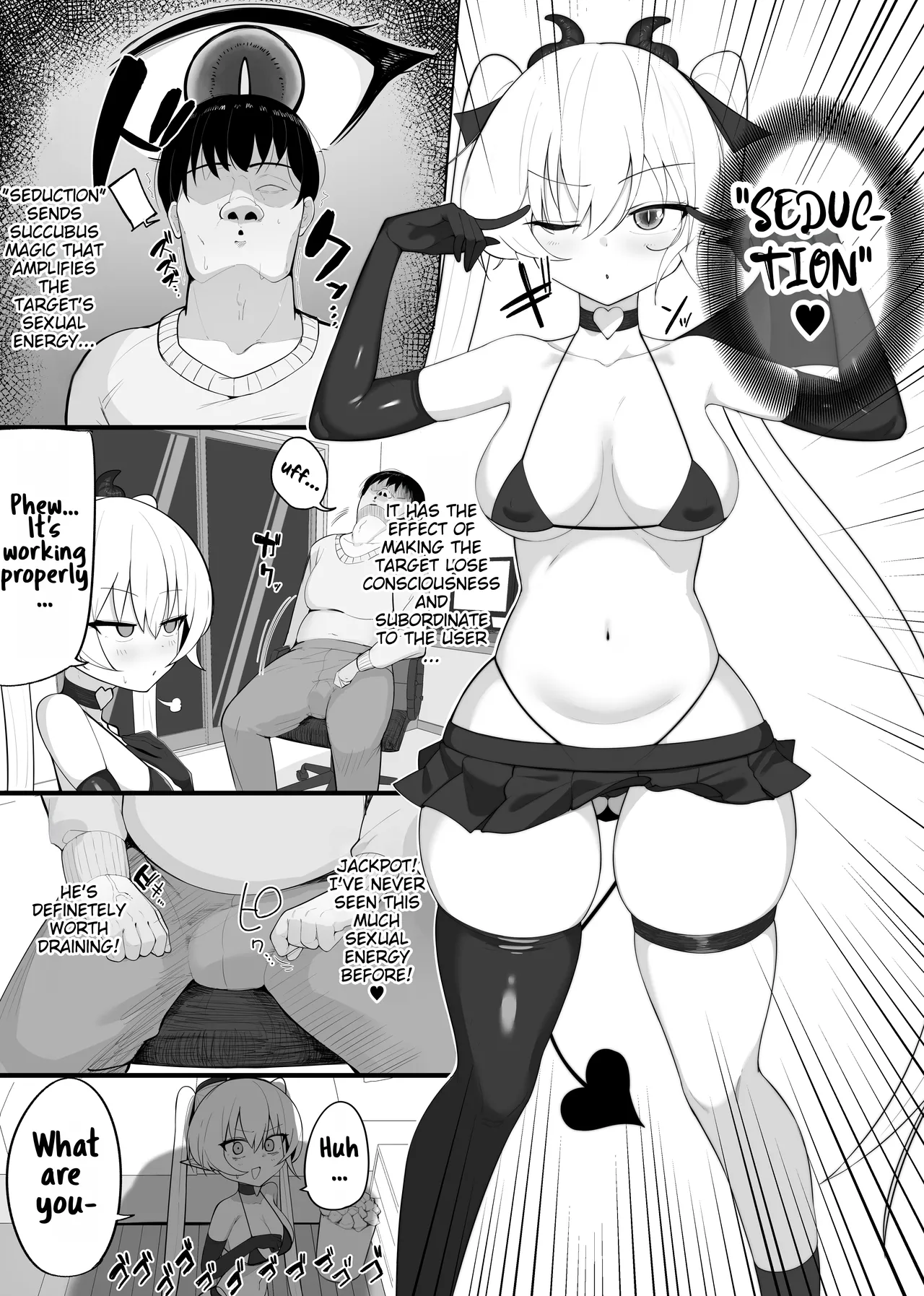 Fall prey to a succubus! 1+2+bonus page 7