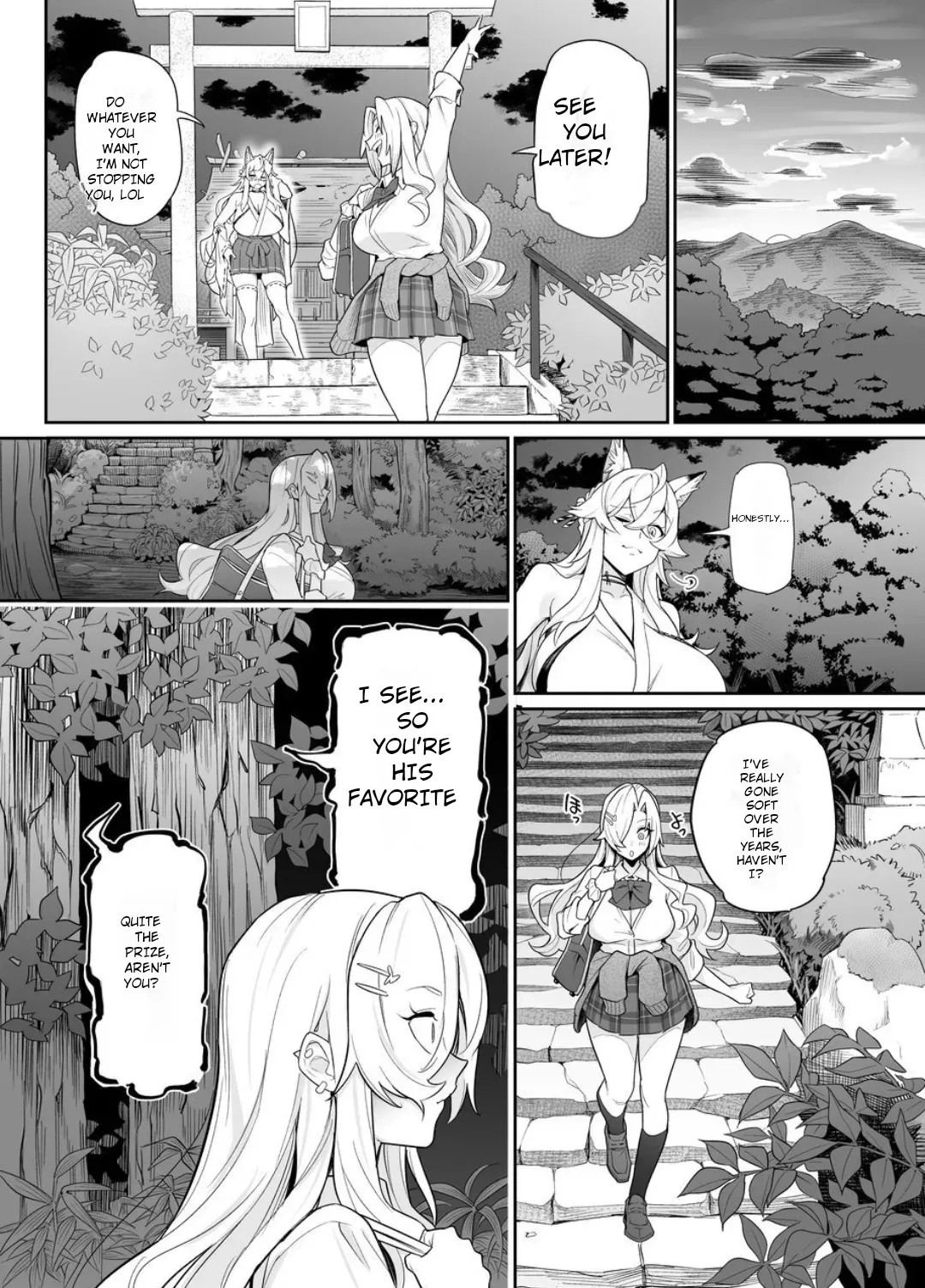 Fallen Deity ~Venomous Fangs That Infect and Devour the Fox Goddess and the JK~ page 10