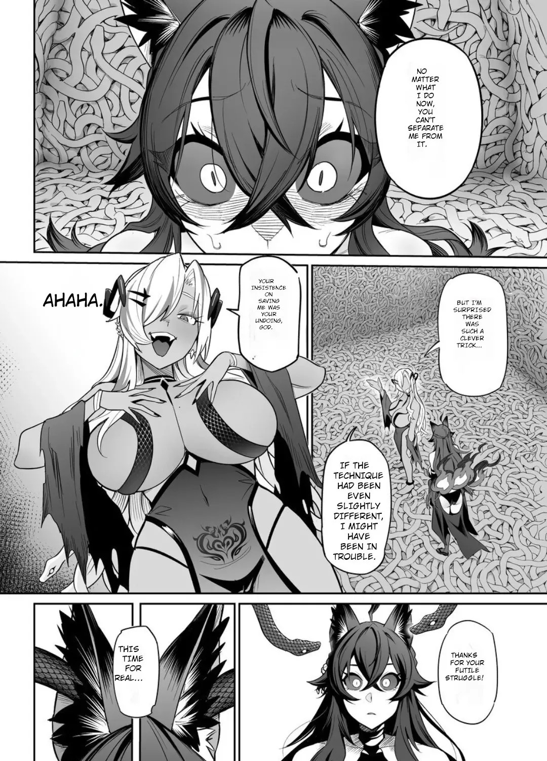 Fallen Deity ~Venomous Fangs That Infect and Devour the Fox Goddess and the JK~ page 61