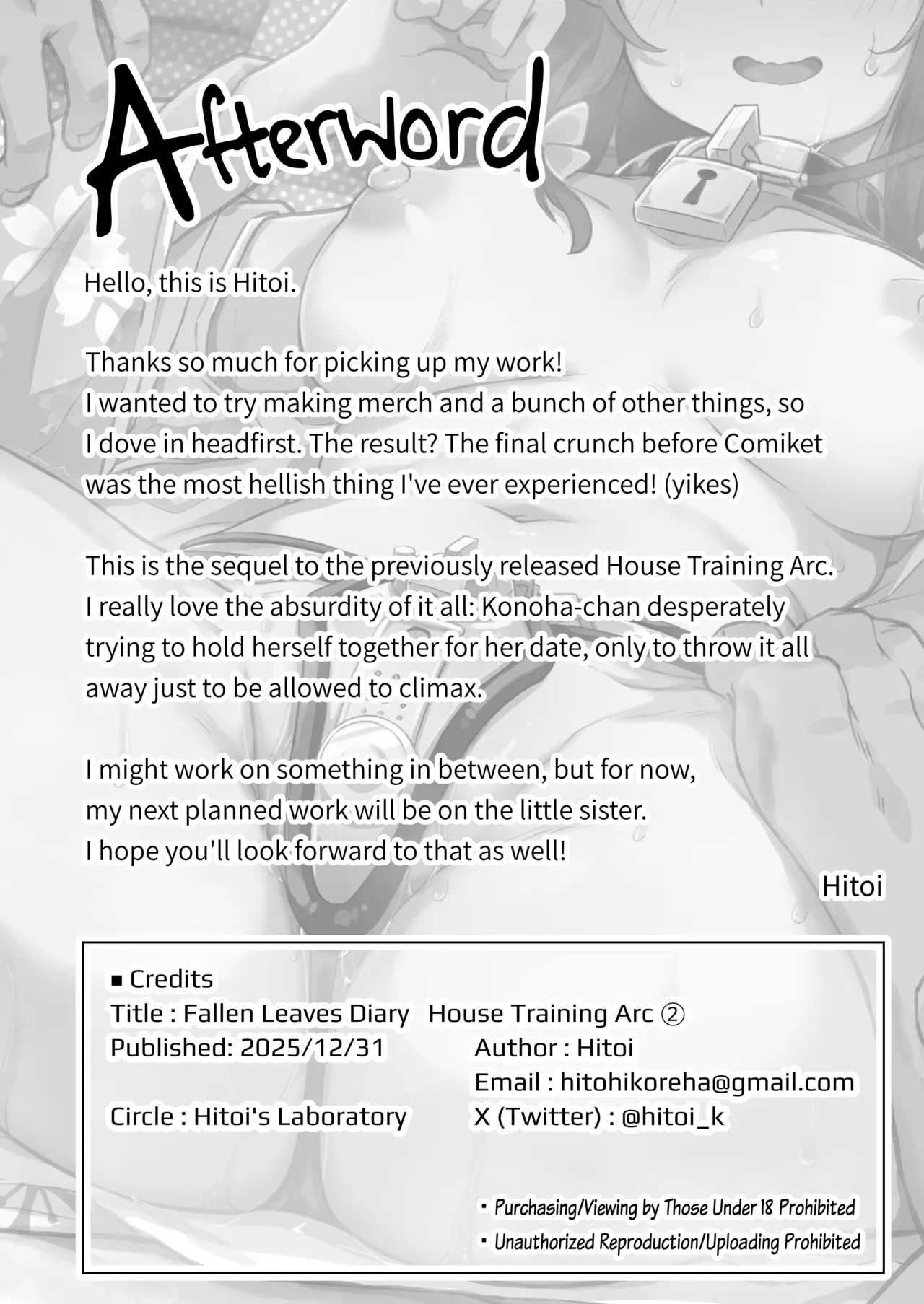 Fallen Leaves Diary -House Training Arc 2- page 41