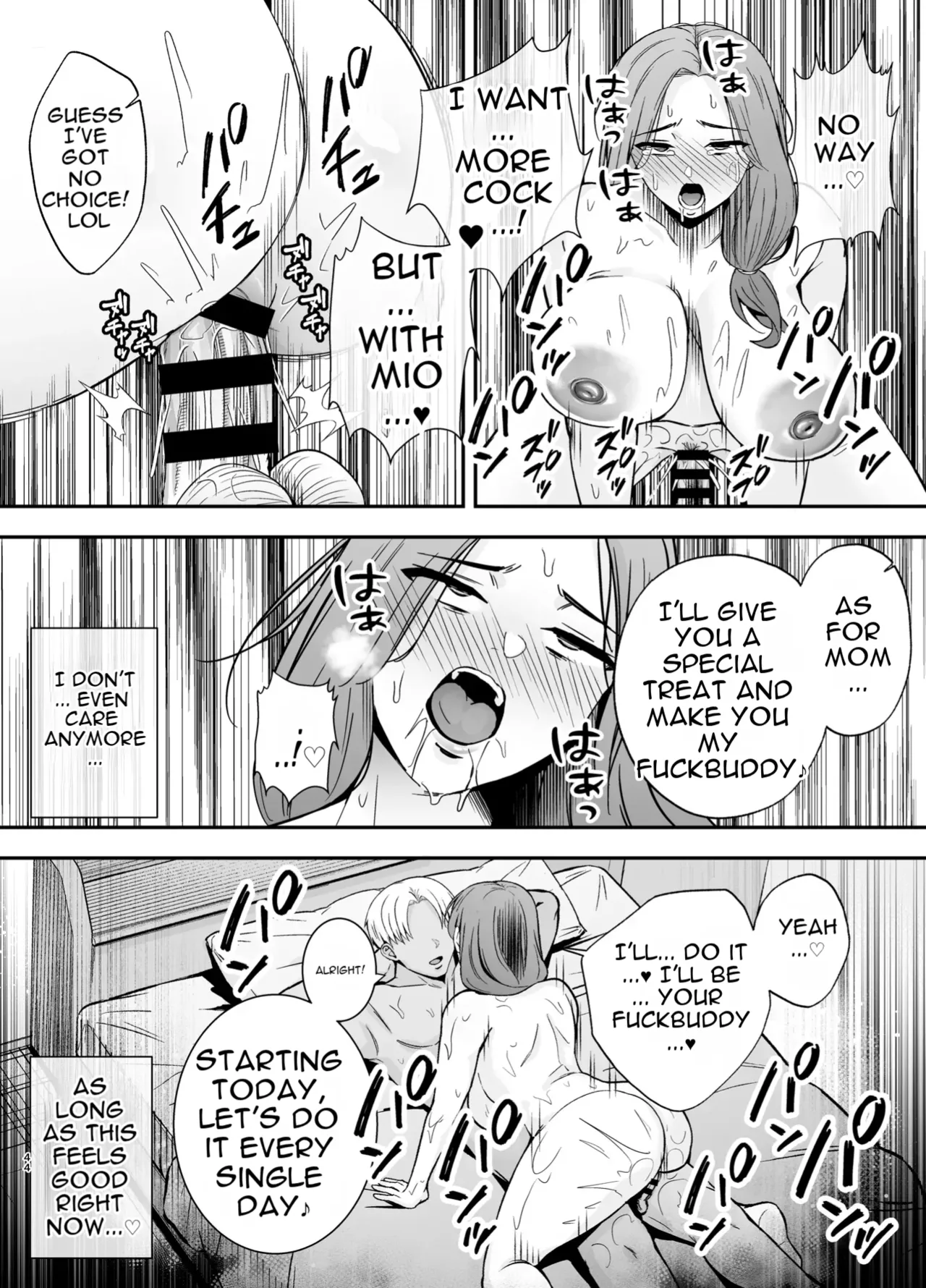Fallen Mother ~The Mother Who Gets Slept With by a Playboy Instead of Her Daughter ~ page 43