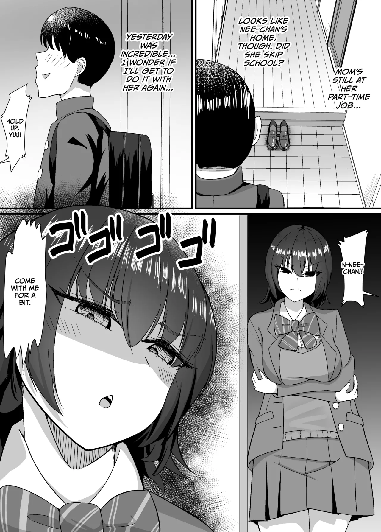 Falling with Mother and Sister page 22