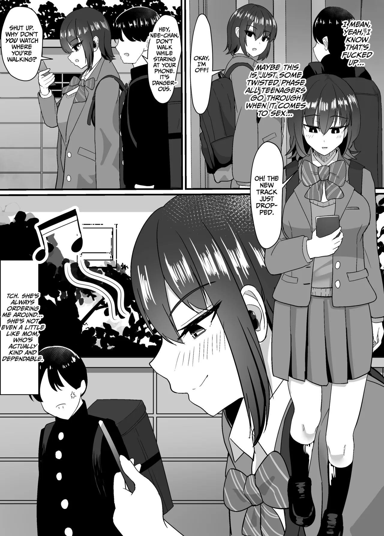 Falling with Mother and Sister page 5