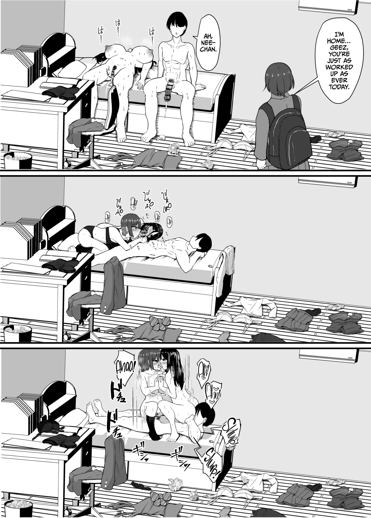 Falling with Mother and Sister page 50