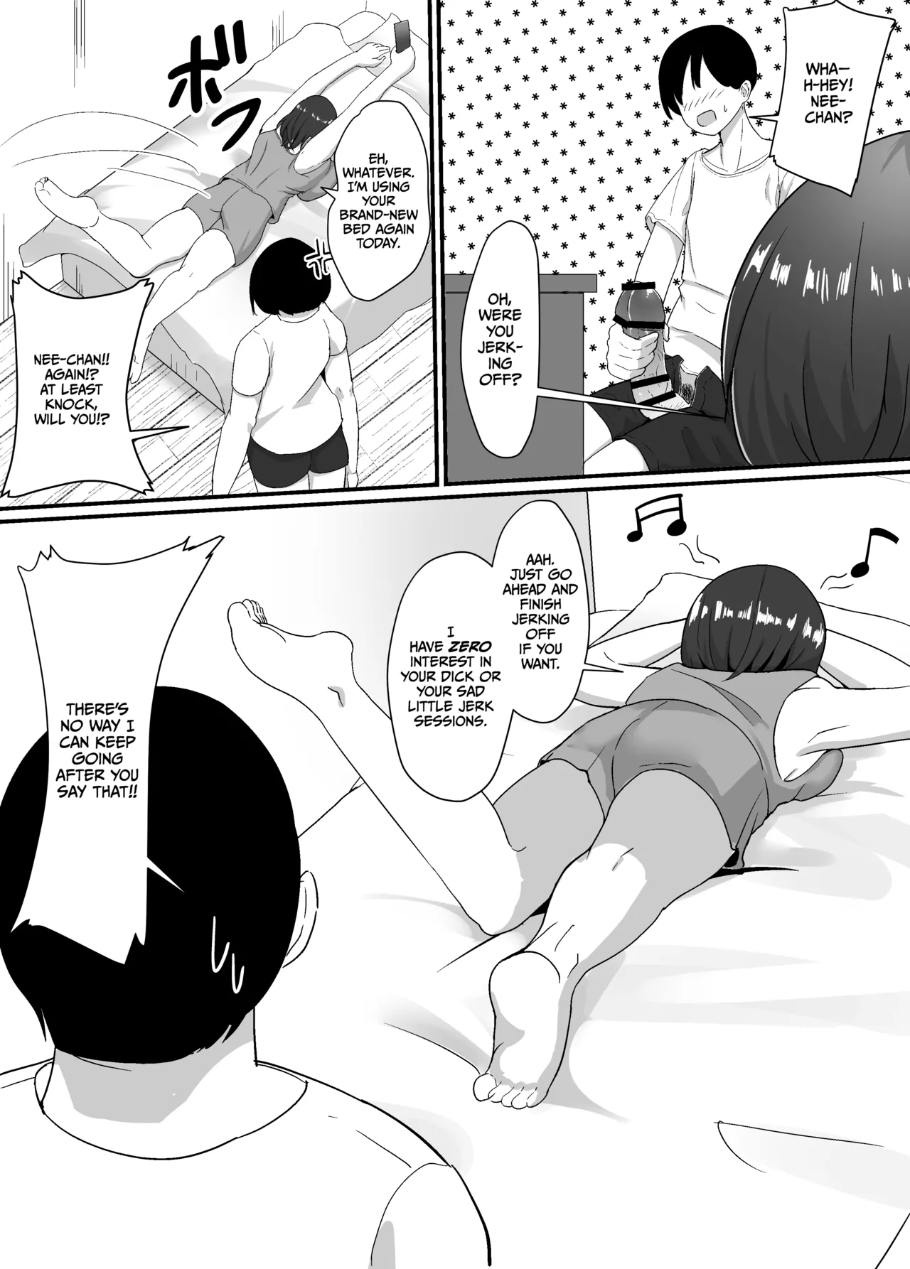 Falling with Mother and Sister page 8