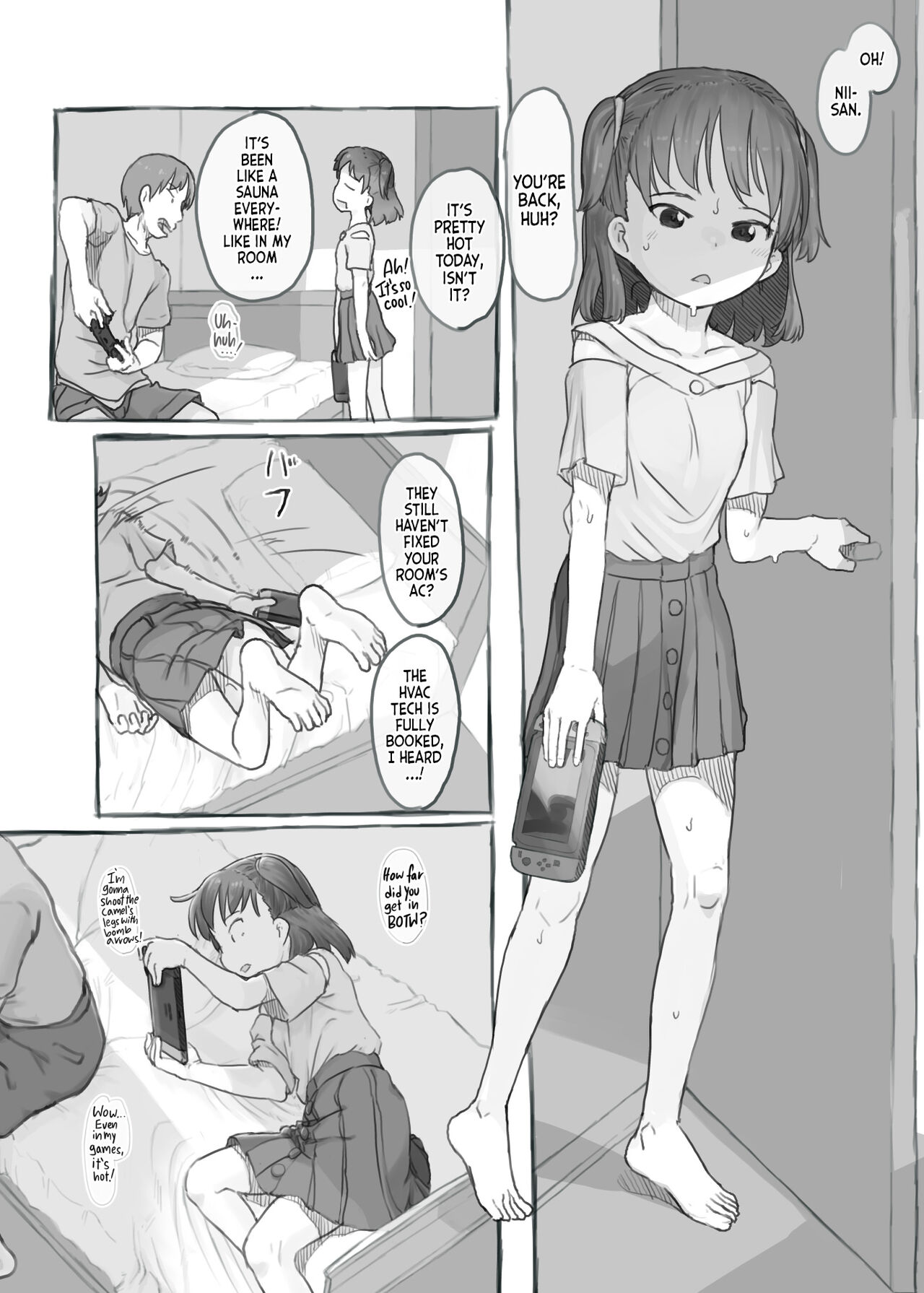 Fap Sessions with my Little Sister! page 5