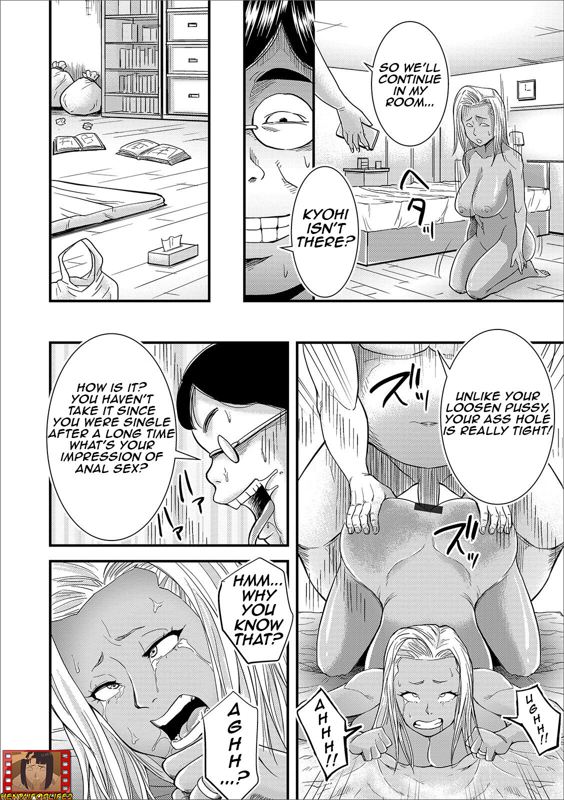 Fat hypnotist VS Former Young Married Woman page 10