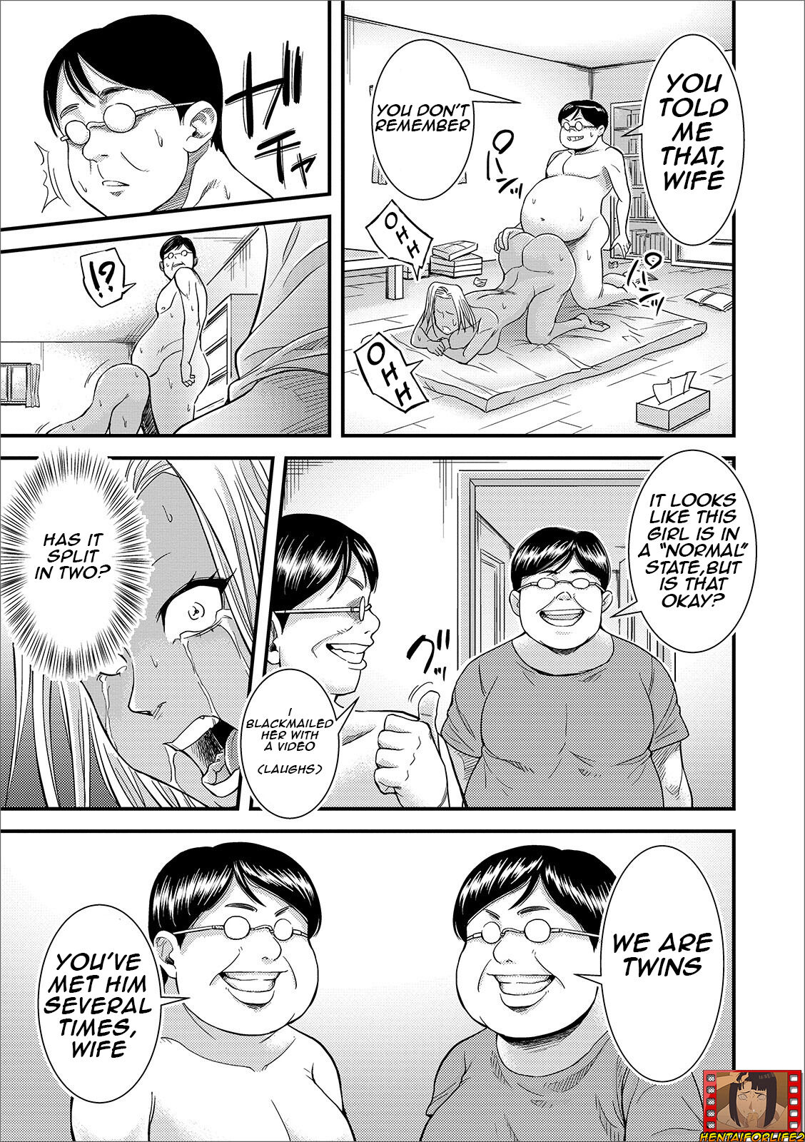 Fat hypnotist VS Former Young Married Woman page 11