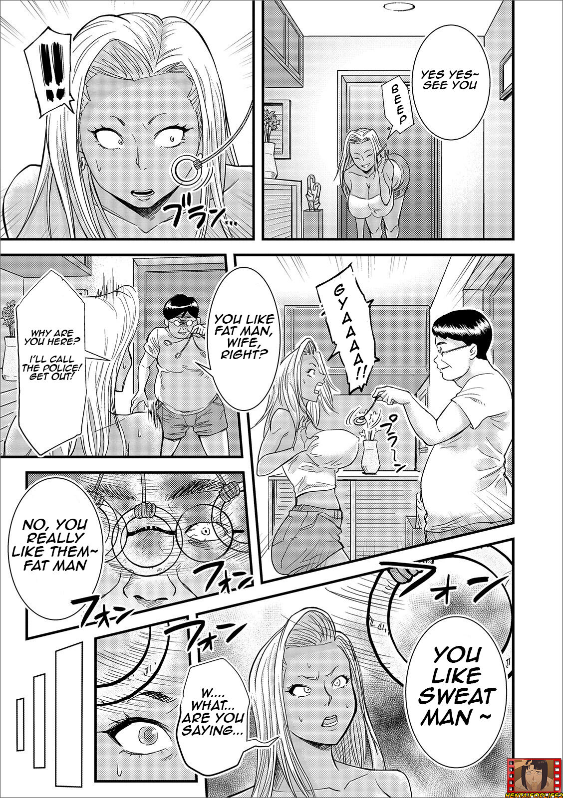 Fat hypnotist VS Former Young Married Woman page 3