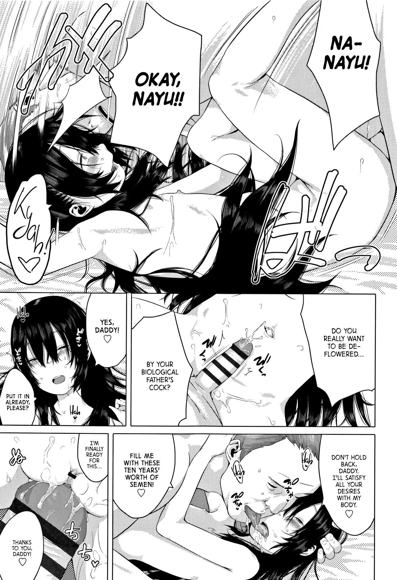 Father and daughter sex white paper page 21