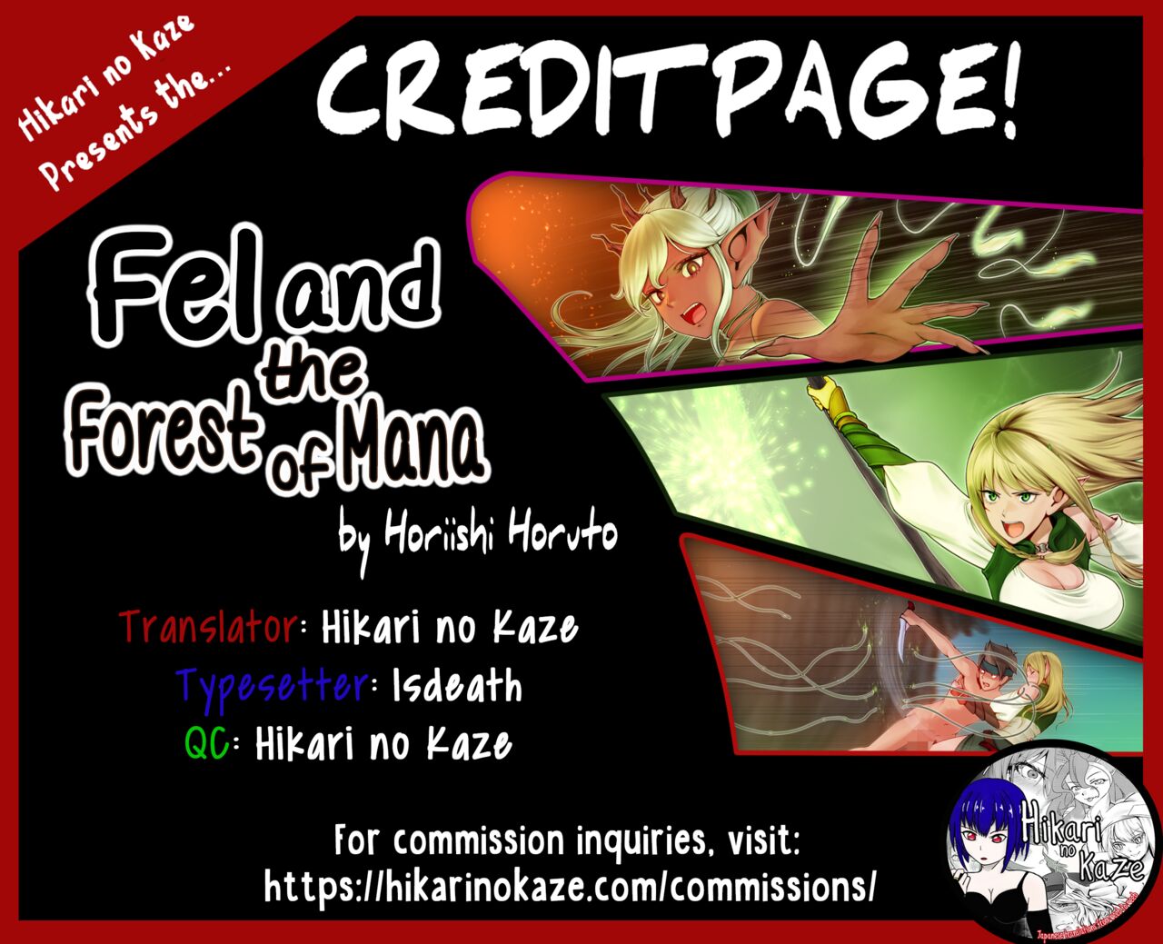 Fel and the Forest of Mana -The big titty elf healer recovers my stamina with her bodily fluids- page 69