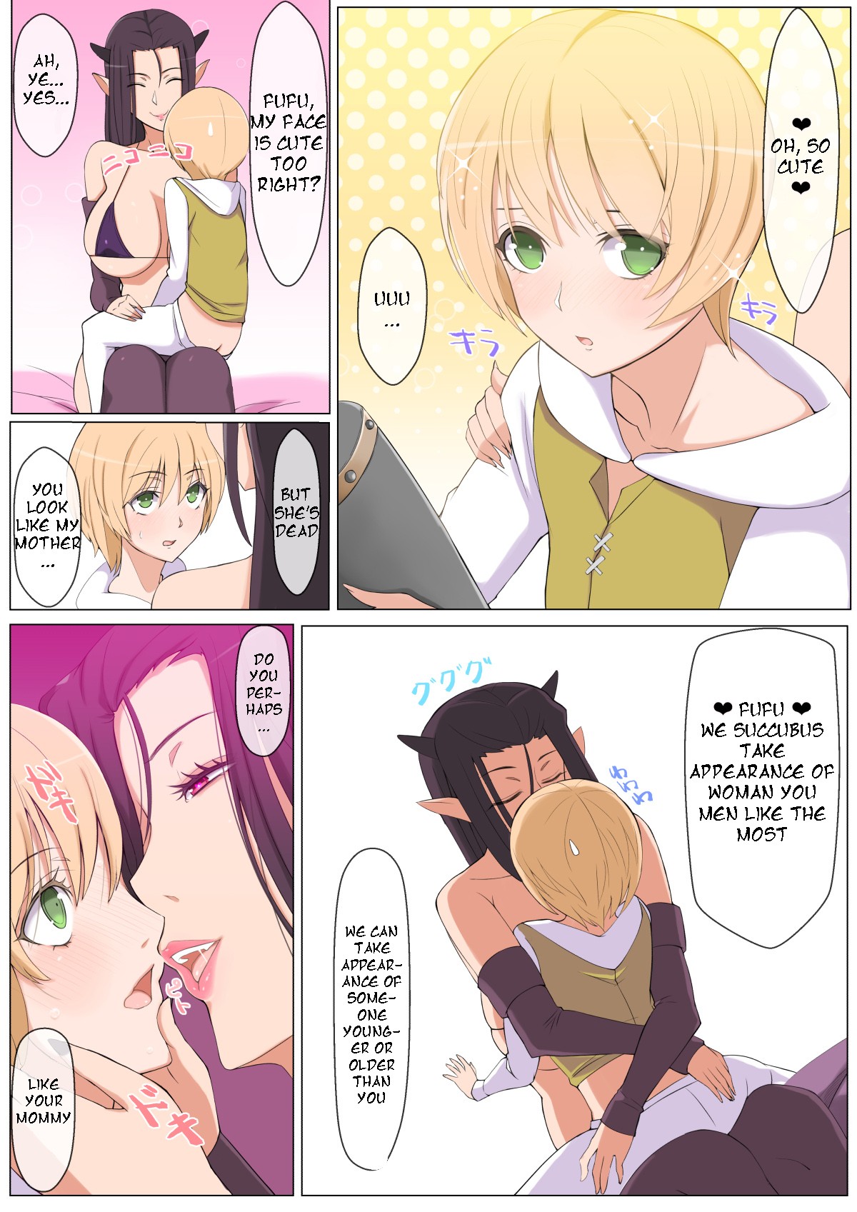 Fell into darkness, and was captured by a Succubus mom page 6