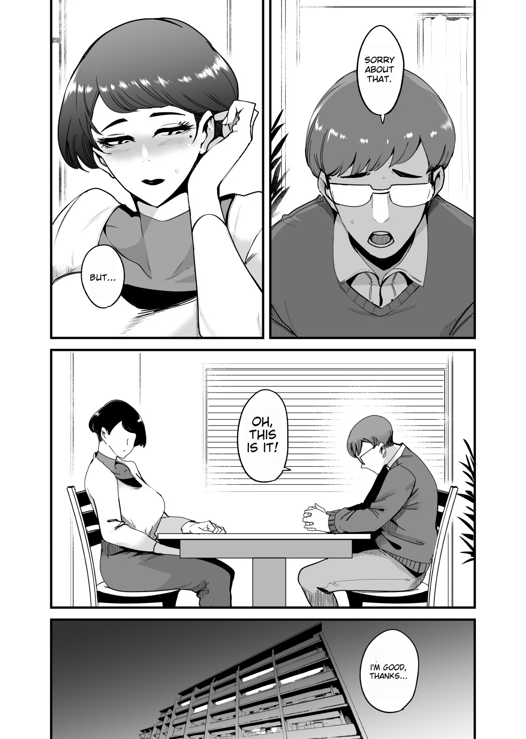 Fella Mask Fujin - Takahashi Reiko Fujin no Baai - page 1