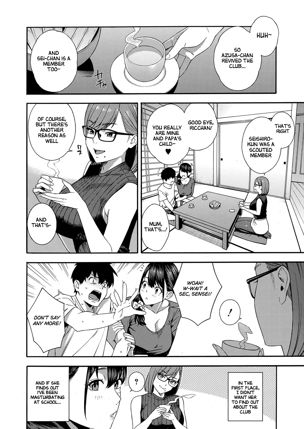 Fellatio Kenkyuubu Ch. 4 page 12