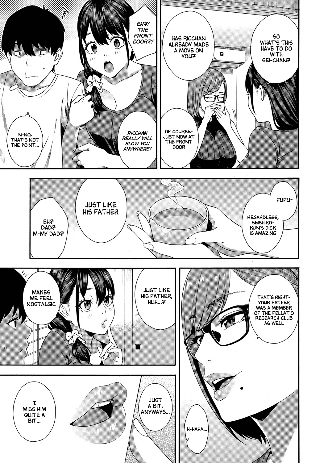 Fellatio Kenkyuubu Ch. 4 page 13