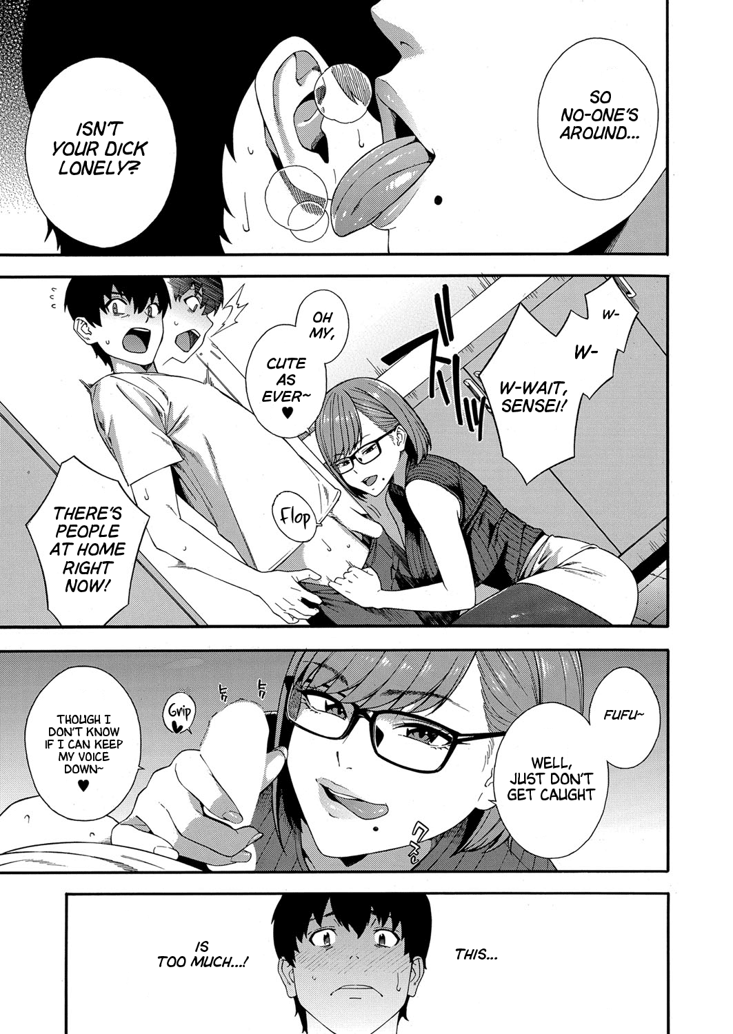 Fellatio Kenkyuubu Ch. 4 page 3