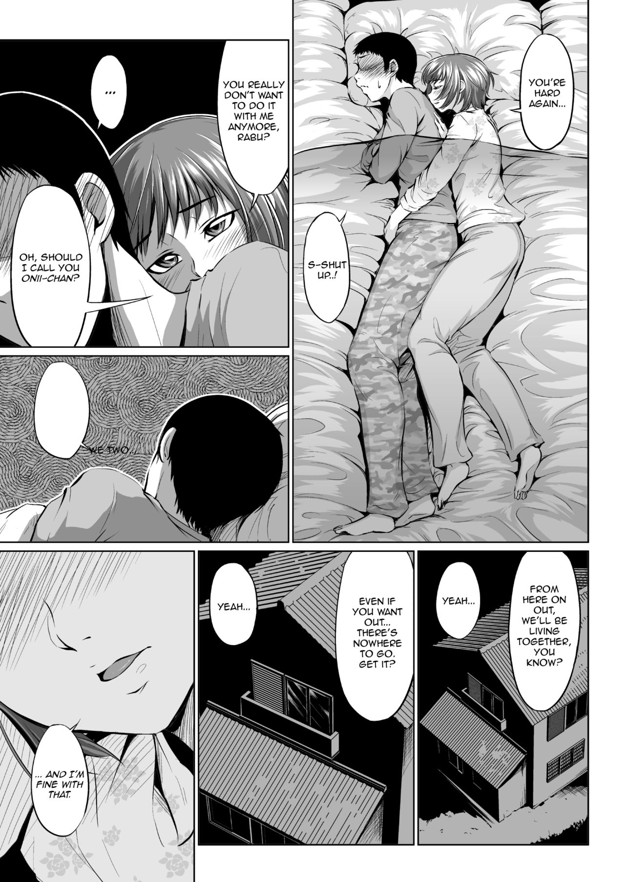 Fellatio Kouhai, Otouto ni naru page 17