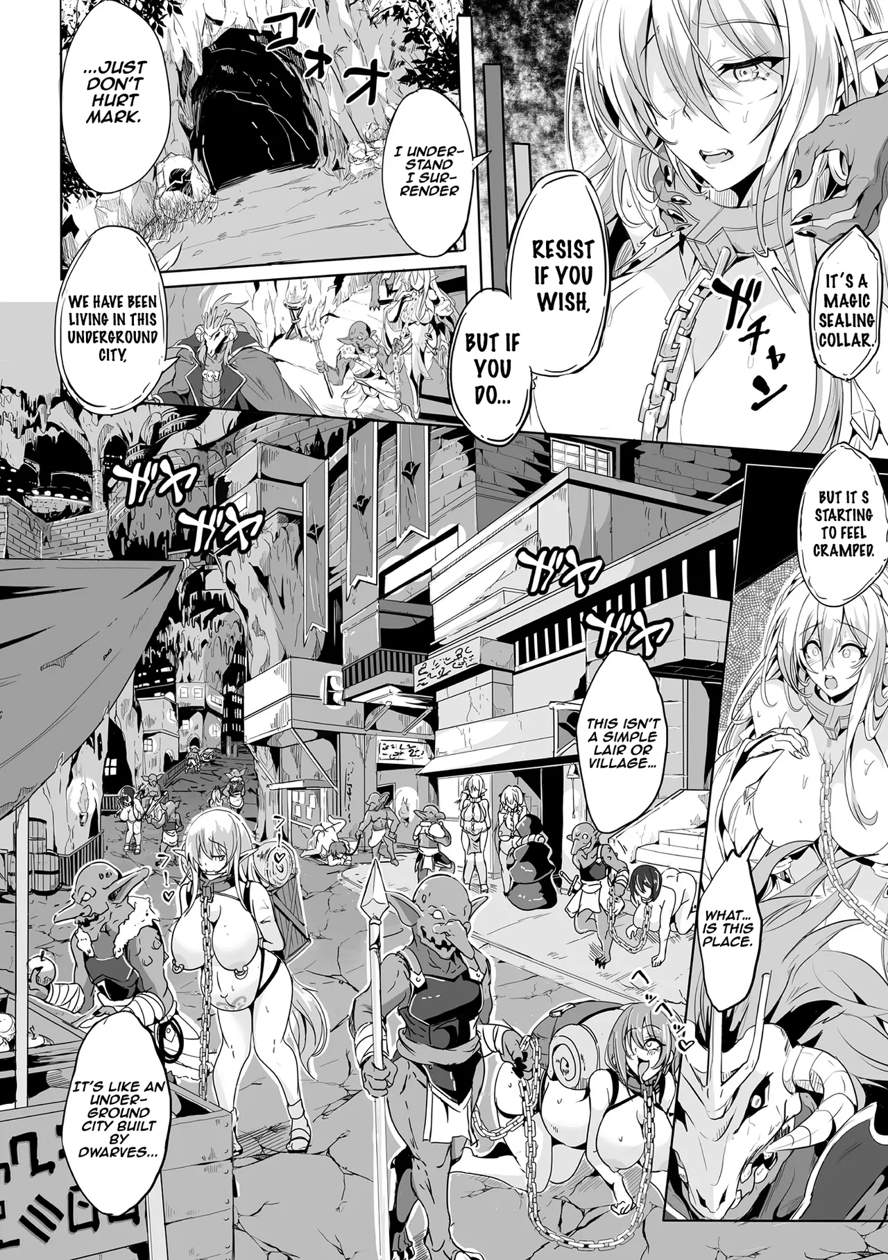Female Elves of the Goblin Country Ch. 1 page 4