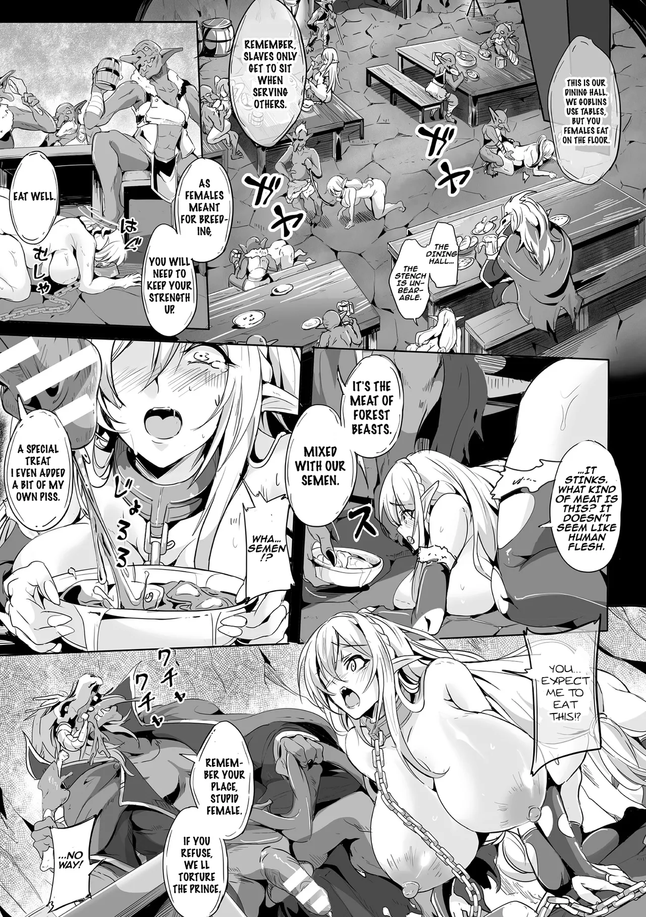 Female Elves of the Goblin Country Ch. 1 page 9