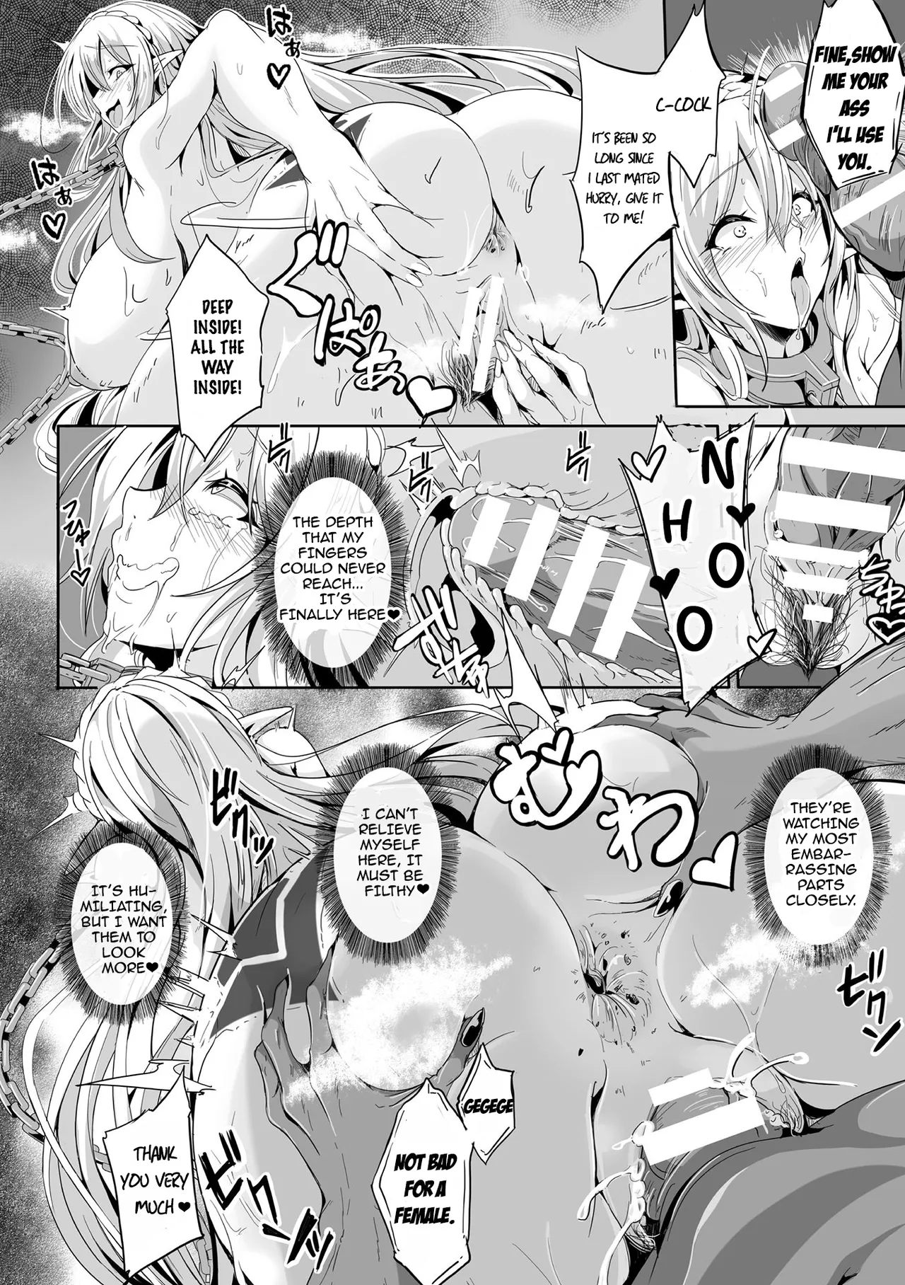 Female Elves of the Goblin Country Ch. 2 page 14