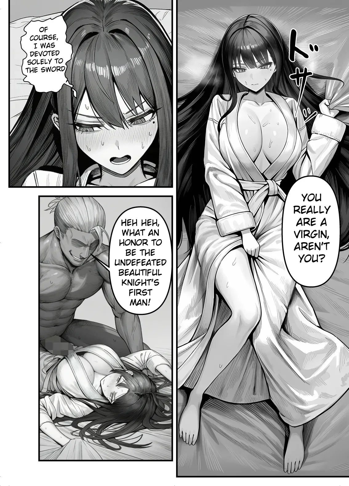 Female Knight Commander, Humiliated Fall NTR - The Day My Admired Commander Ortina Lost - Yoru Akubi Shōtai page 15