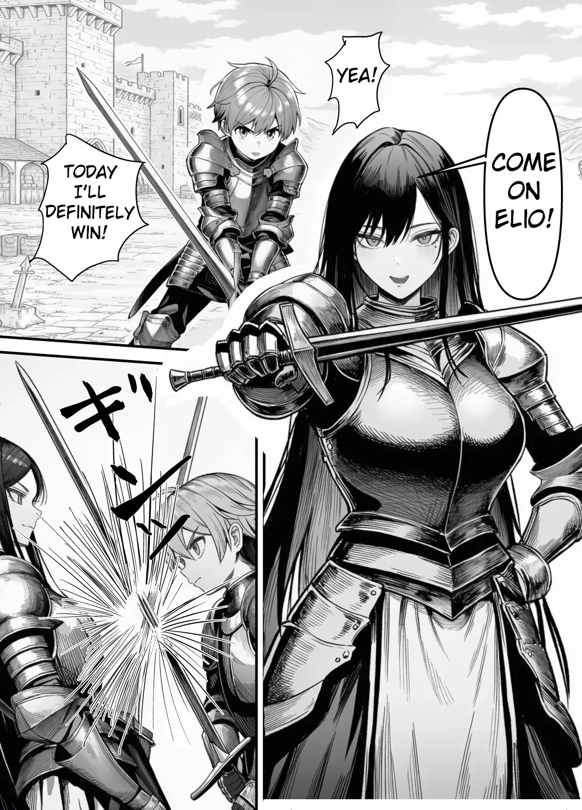 Female Knight Commander, Humiliated Fall NTR - The Day My Admired Commander Ortina Lost - Yoru Akubi Shōtai page 2