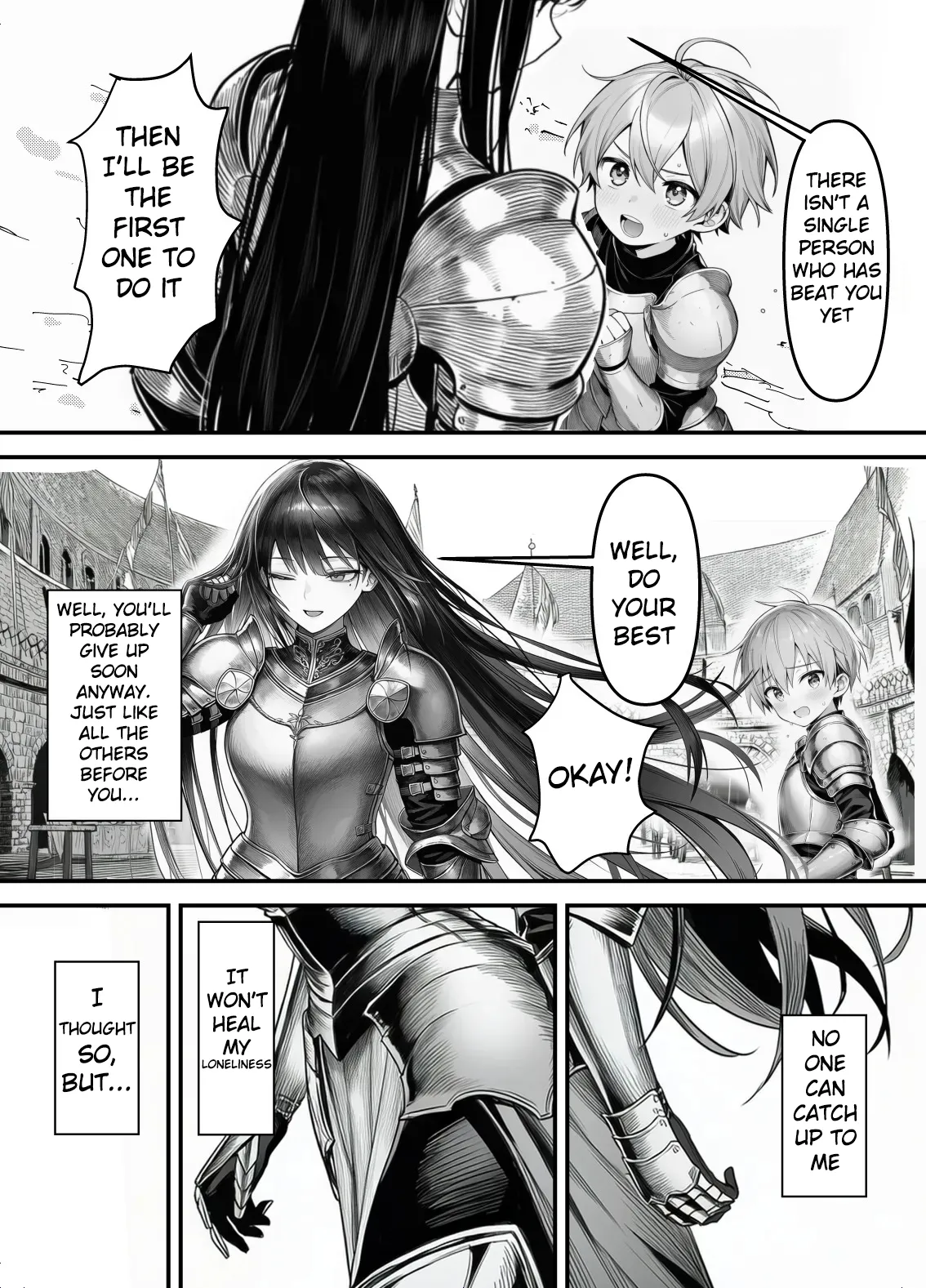 Female Knight Commander, Humiliated Fall NTR - The Day My Admired Commander Ortina Lost - Yoru Akubi Shōtai page 6