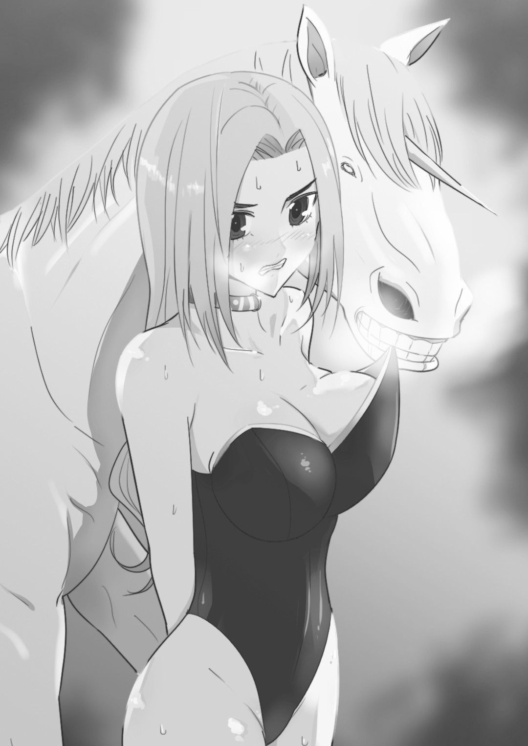 Female knight who fucked by her own steed page 2