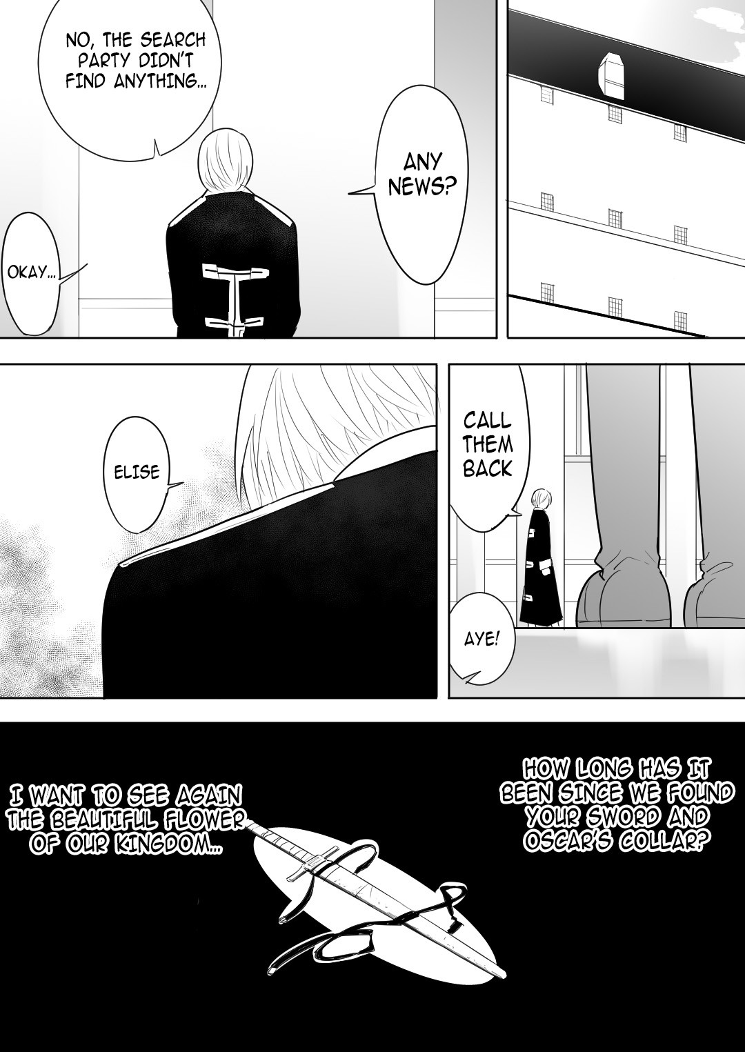 Female knight who fucked by her own steed page 47
